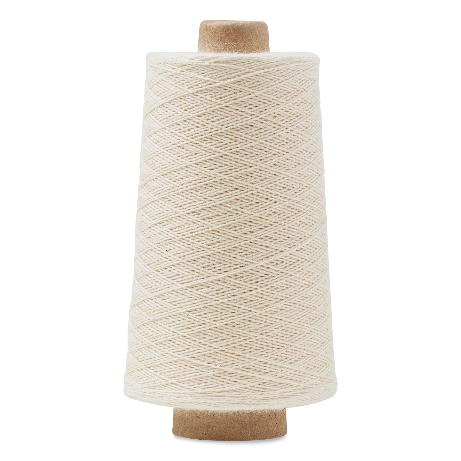 Gist Yarn Beam 8/2 Organic Cotton Weaving Yarn - Natural, 8 oz