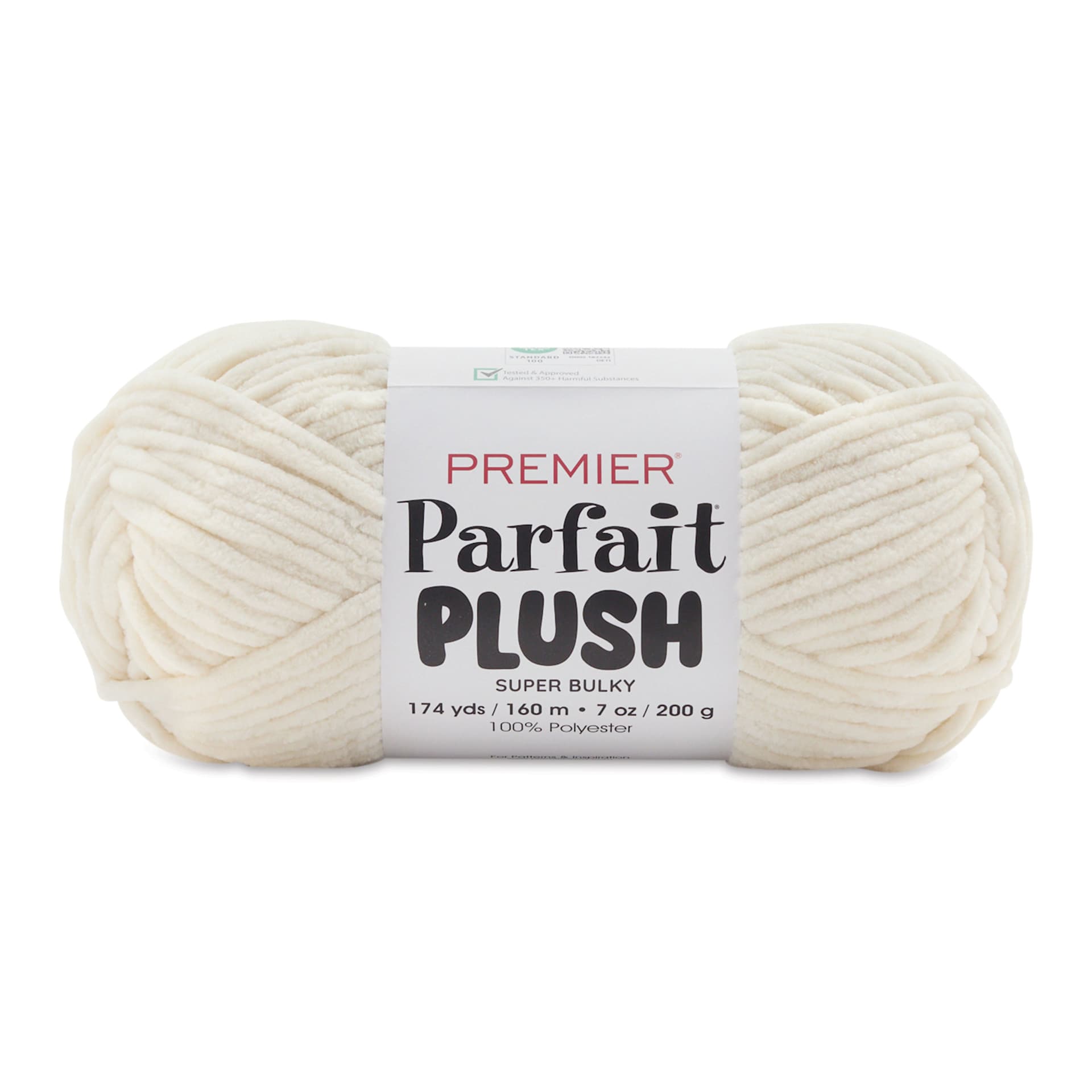 Premier Yarn Parfait Plush Yarn - Cream, 7 oz