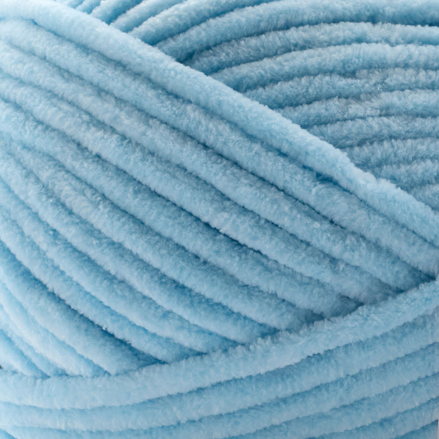 Premier Yarn Parfait Plush Yarn - Forget-Me-Not, 7 oz close up to show texture