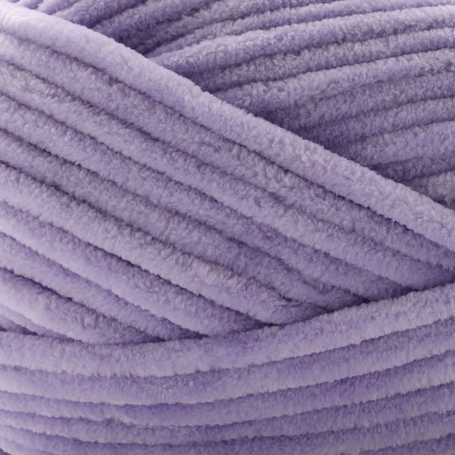 Premier Yarn Parfait Plush Yarn - Lilac, 7 oz close up to show texture