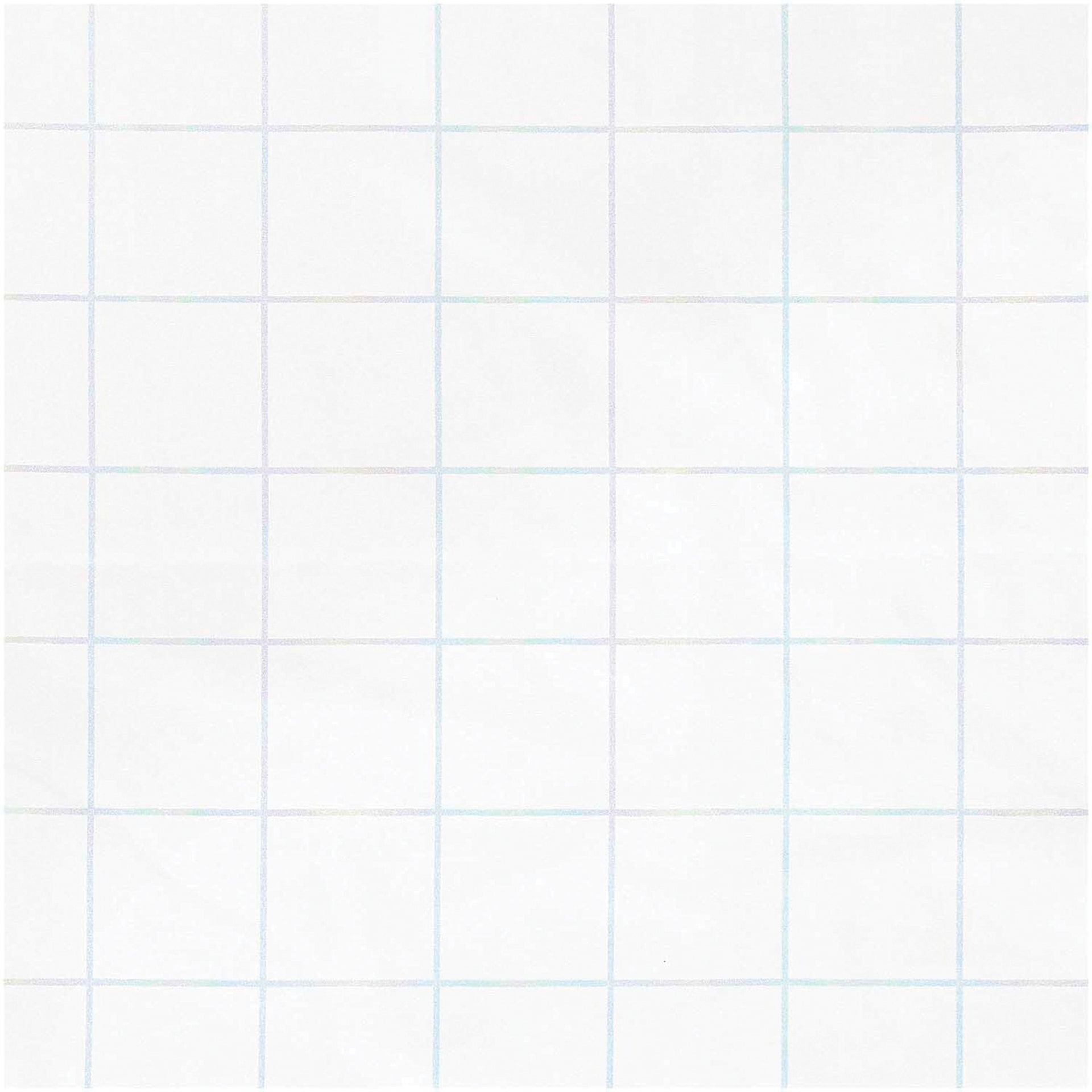 Rico Design Cotton Poplin Fabric - Holographic Checkered, 50 cm x 140 cm