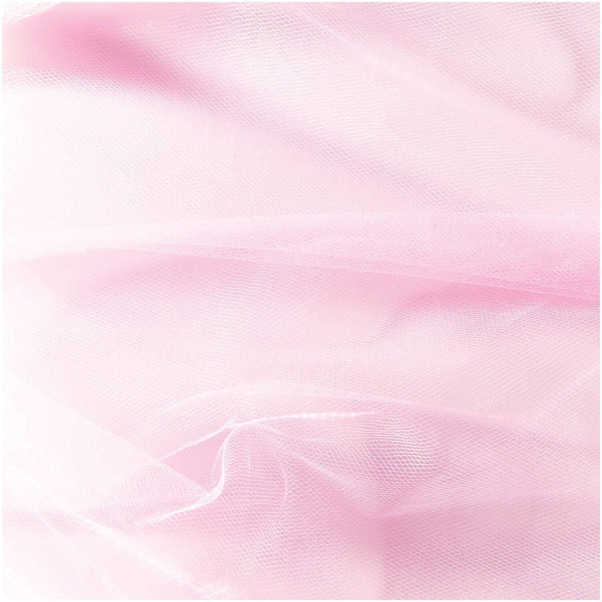 Rico Design Tulle Roll - Rose, 50 cm x 5 m showing texture