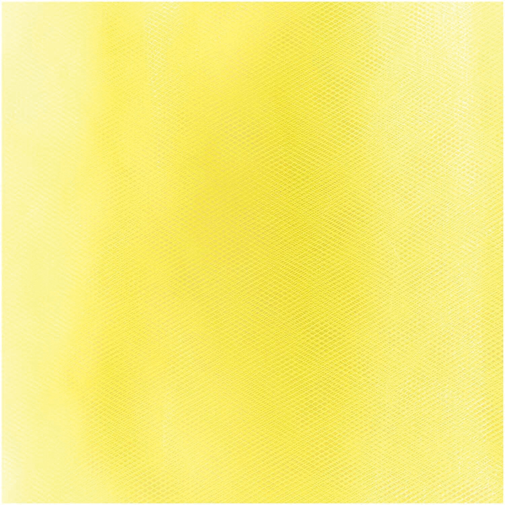 Rico Design Tulle Roll - Lemon, 50 cm x 5 m