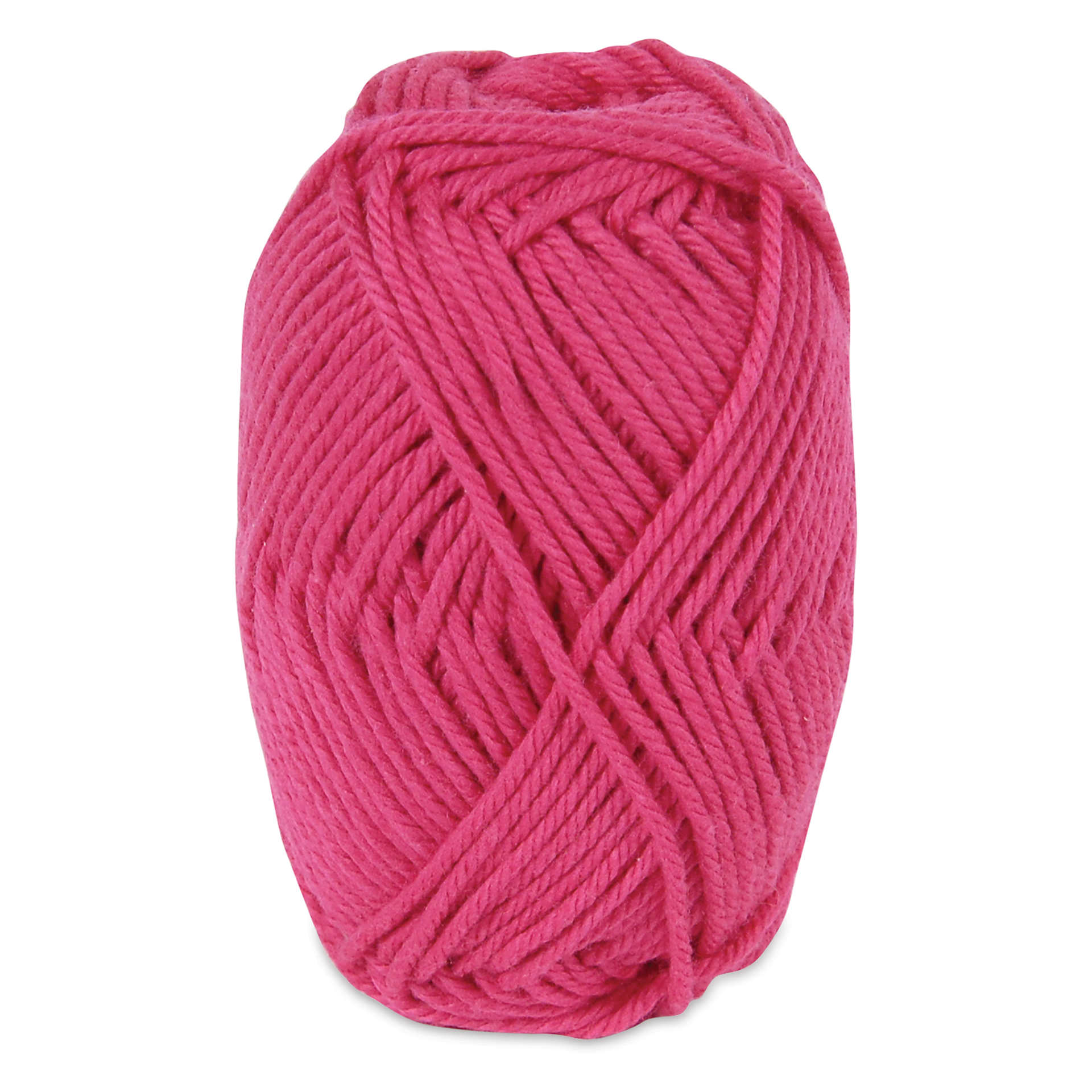 DMC Happy Cotton Yarn - Jammy Raspberry 755, 20 g out of package