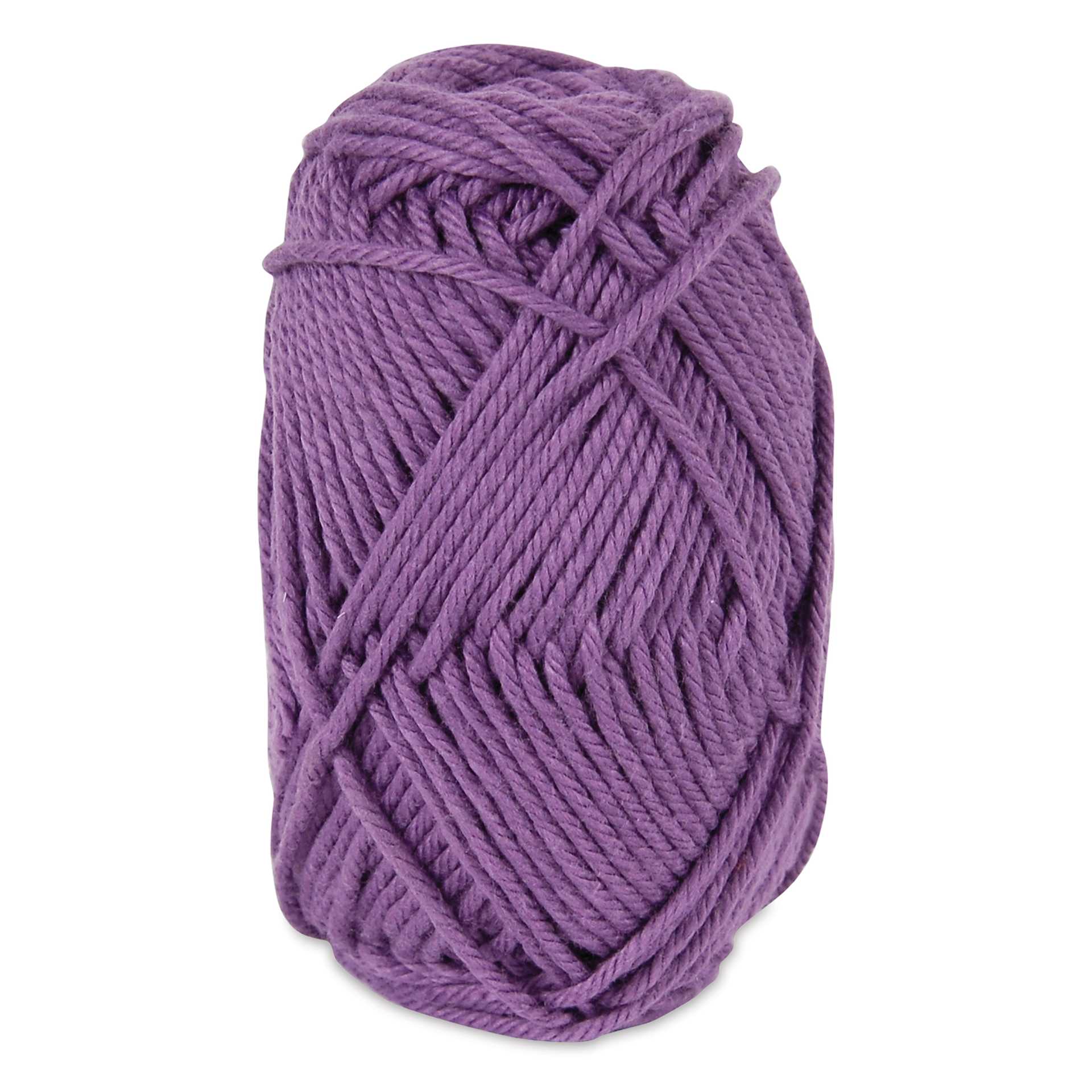 DMC Happy Cotton Yarn - Currant Bun Violet 756, 20 g out of package