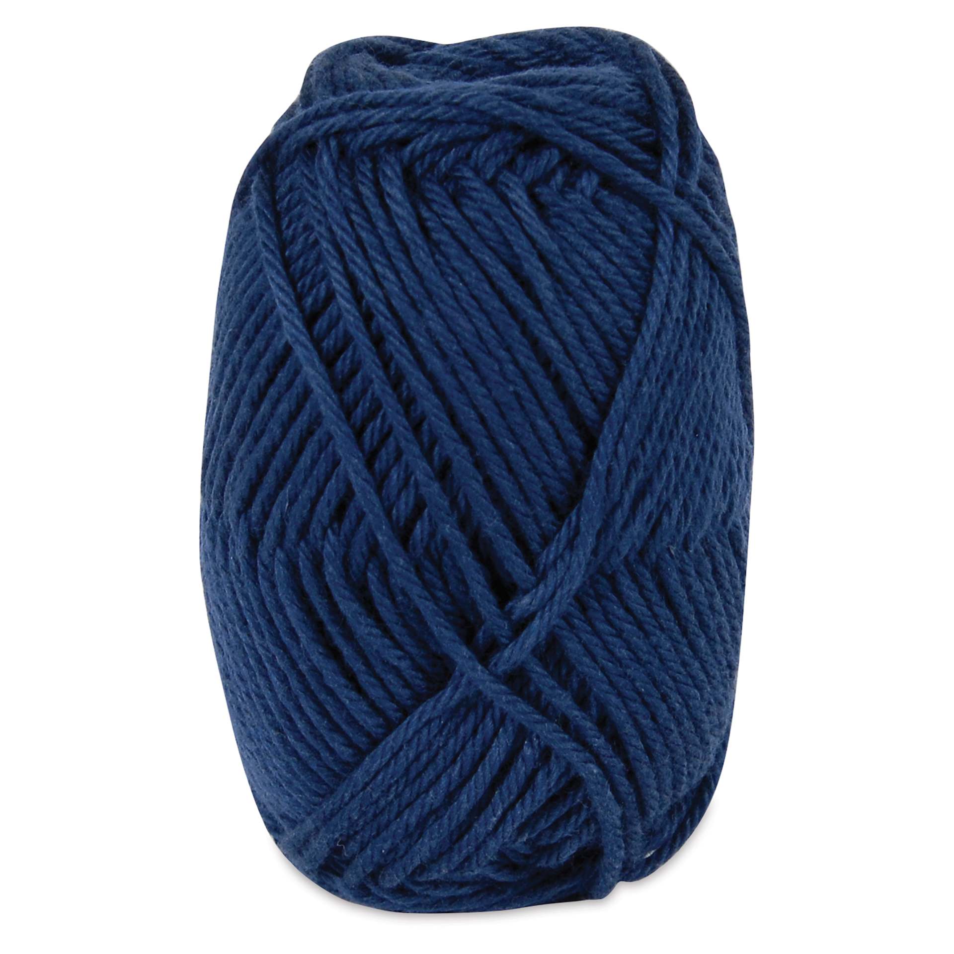 DMC Happy Cotton Yarn - School Days Navy 758, 20 g out of package