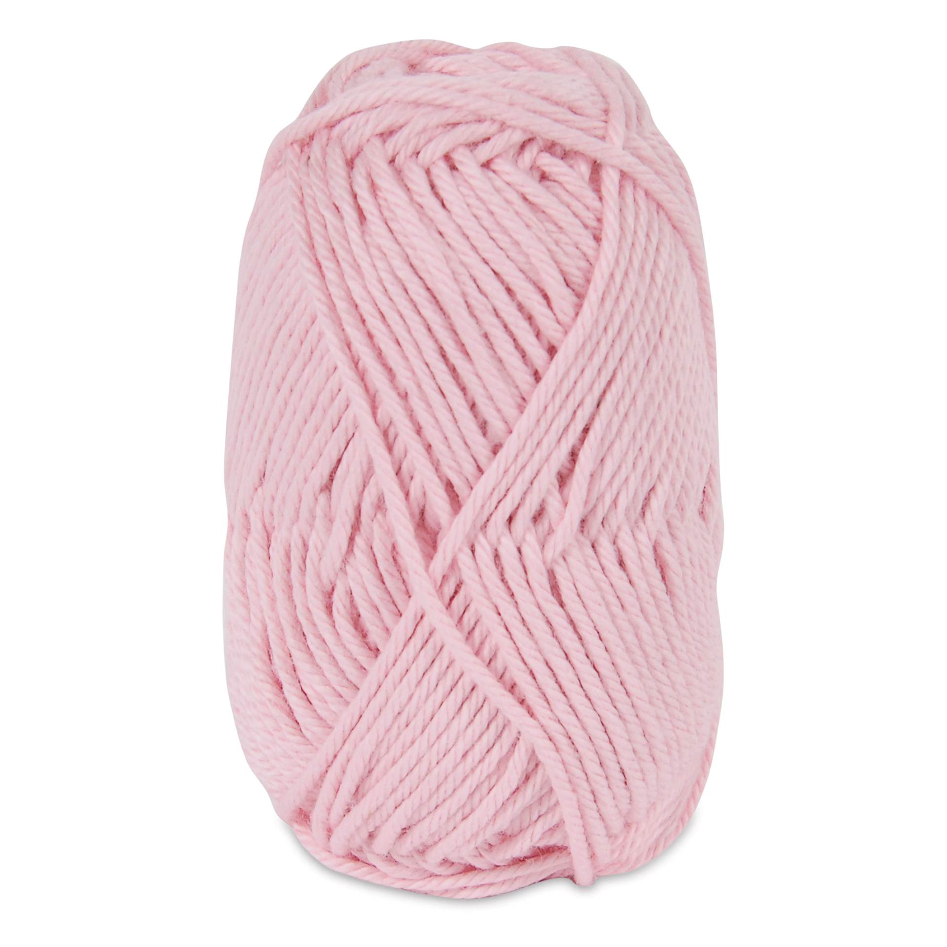 DMC Happy Cotton Yarn - Piggy Pink 764, 20 g out of package