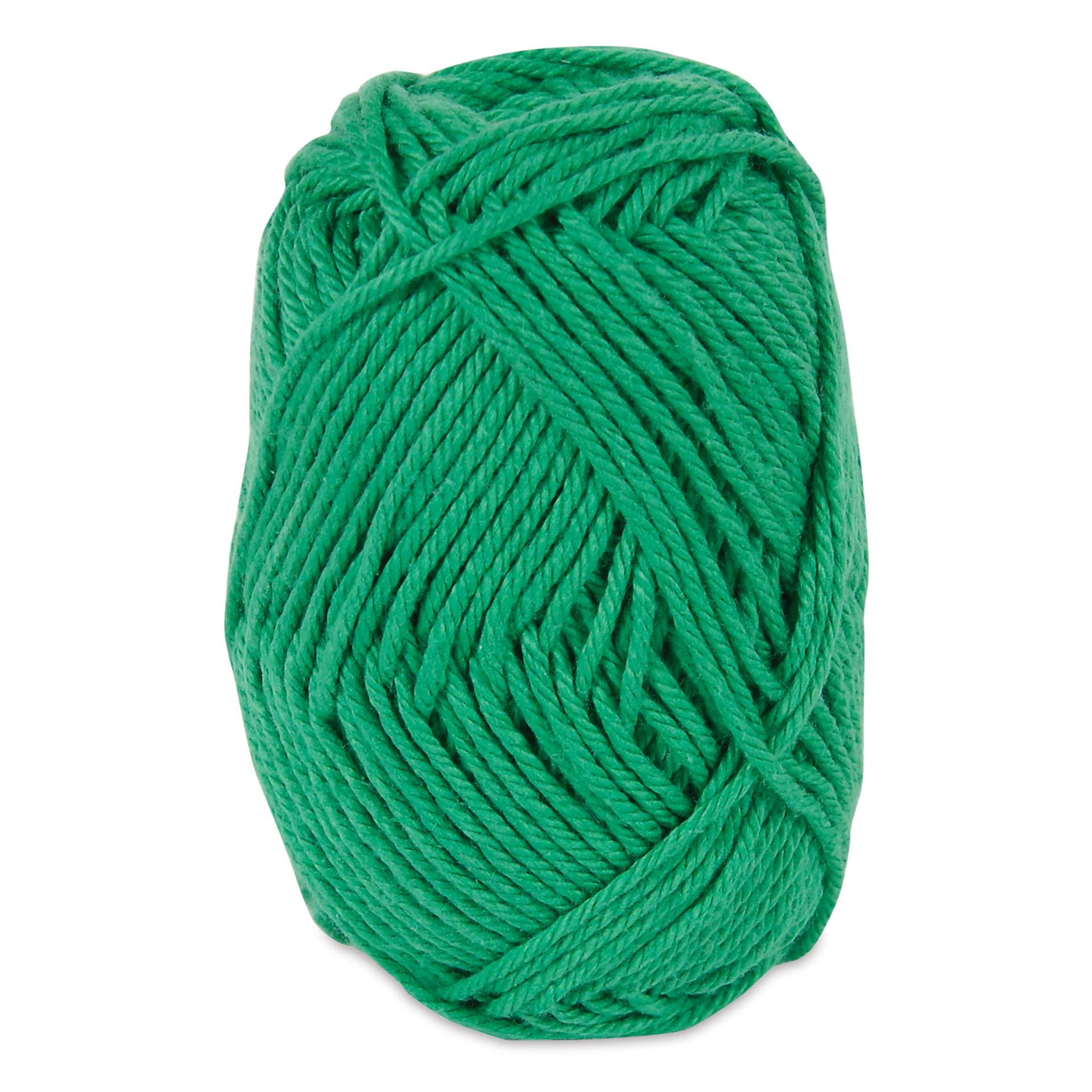 DMC Happy Cotton Yarn - Wicket Forest Green 781, 20 g out of package