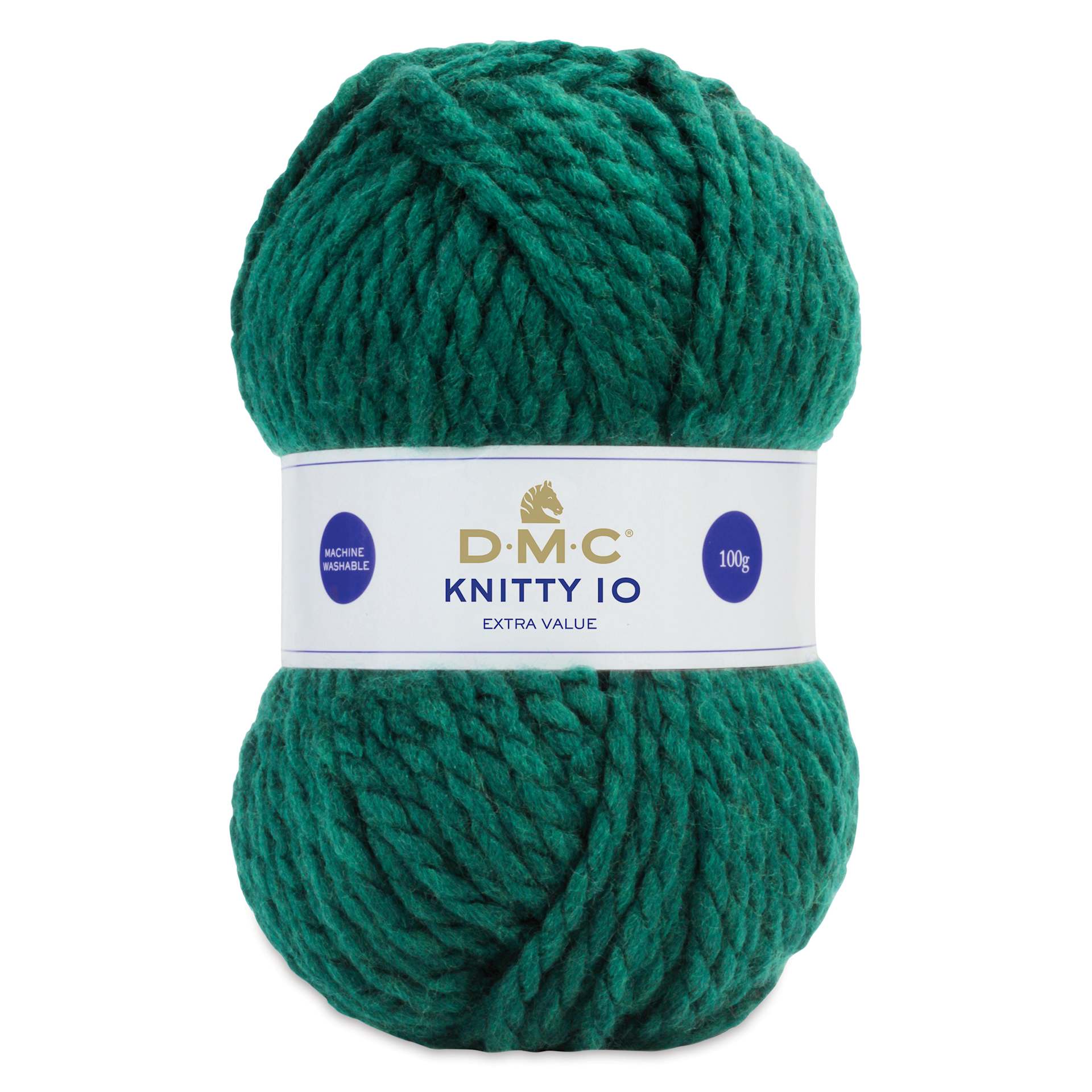 DMC Knitty 10 Yarn - 839 Green, 89 yards