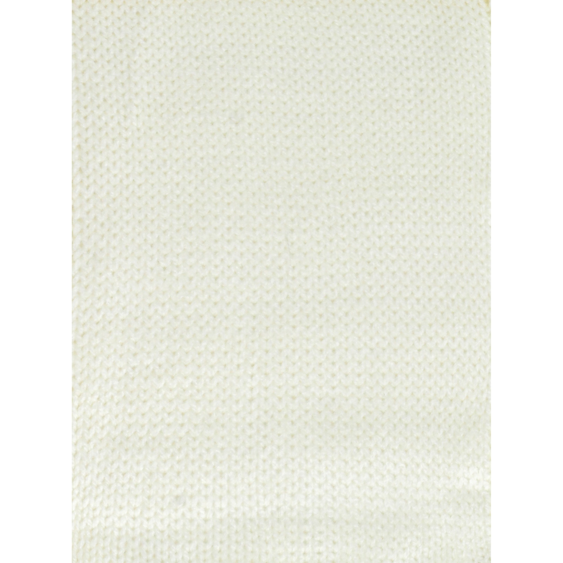 DMC Knitty 4 Yarn - 812 White, 306 yards close up of knitted pattern