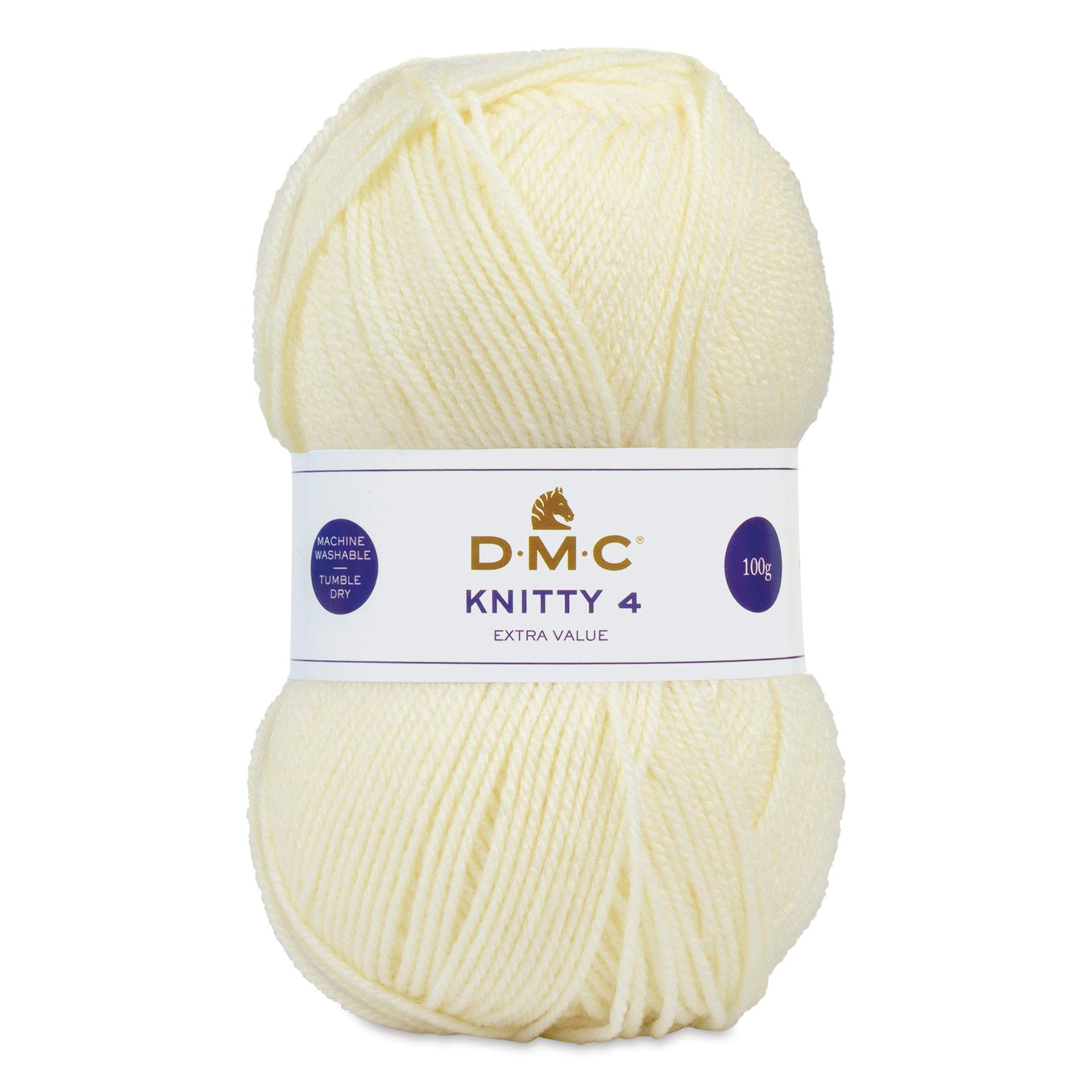 DMC Knitty 4 Yarn - 993 Cream, 306 yards