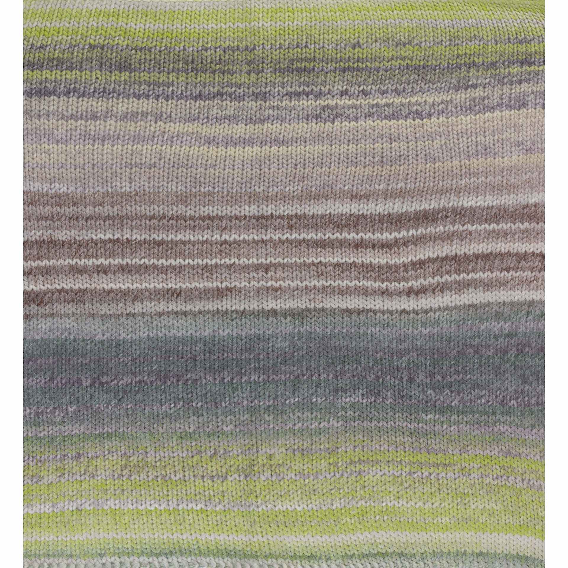 Sample made with DMC Pirouette Yarn 416 Grey