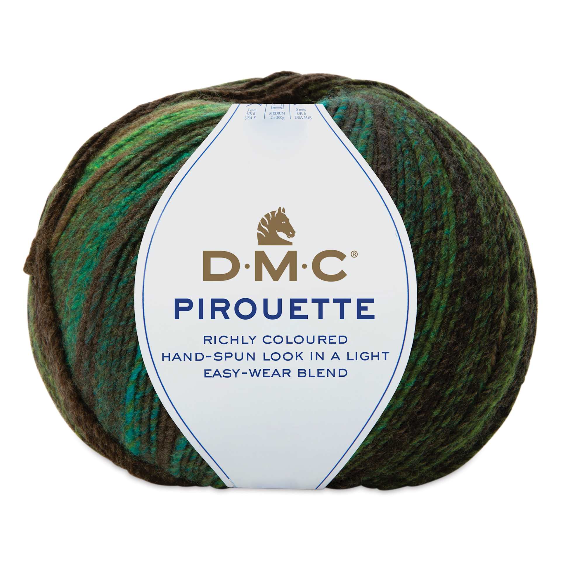 DMC Pirouette Yarn - 845 Green