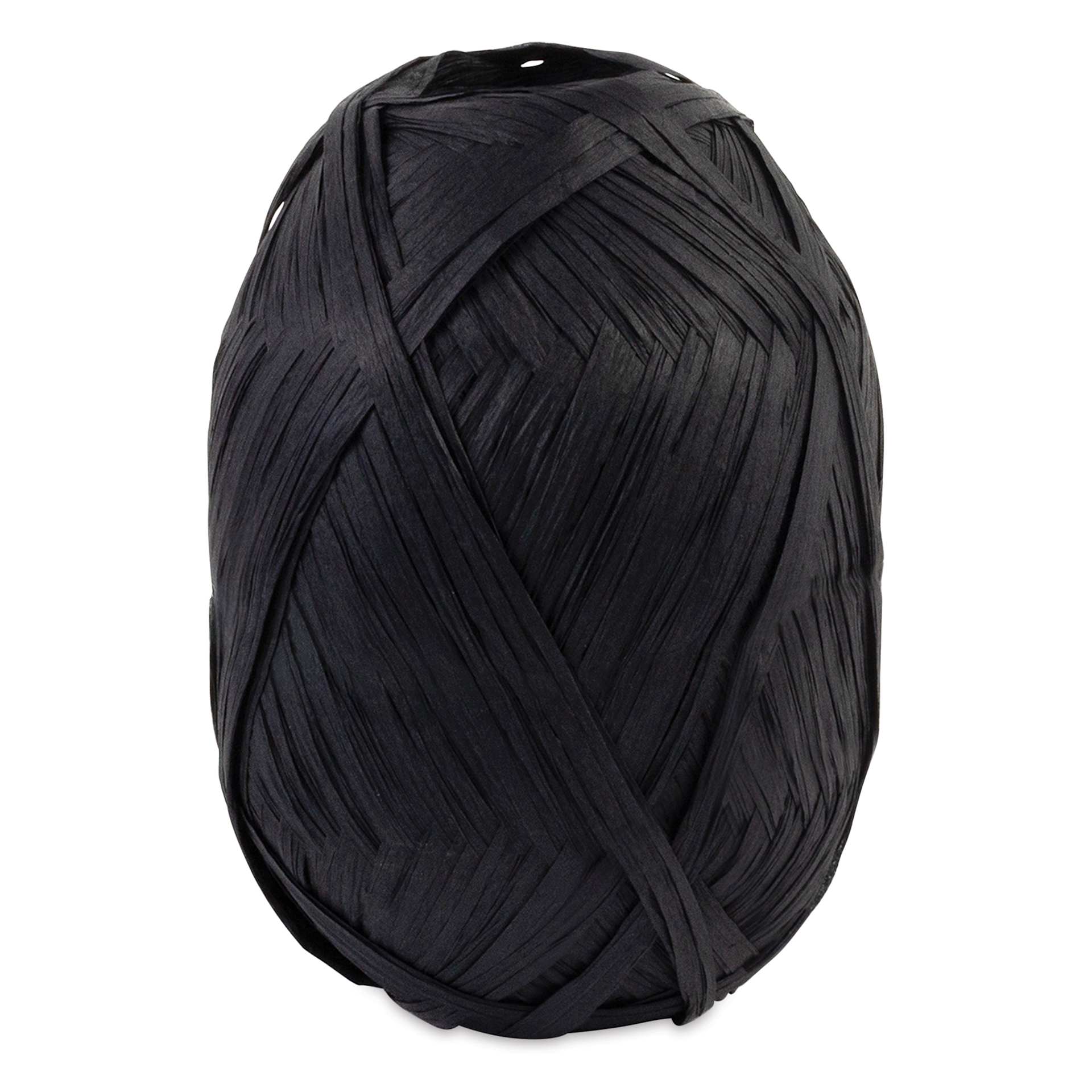 DMC Eco Vita Raffia Yarn - 02 Black, 109 yards