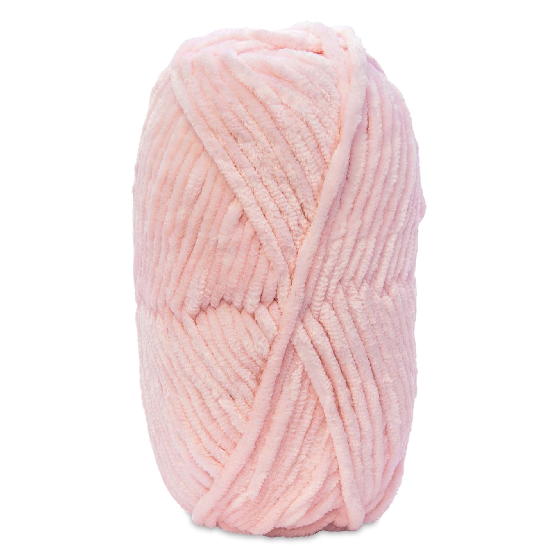 DMC Velvet Yarn - 05 Pink, 109 yards without packaging