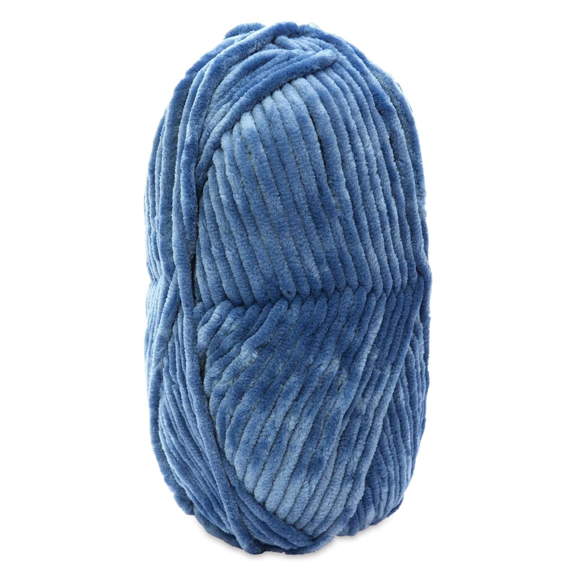 DMC Velvet Yarn - 08 Blue, 109 yards without packaging