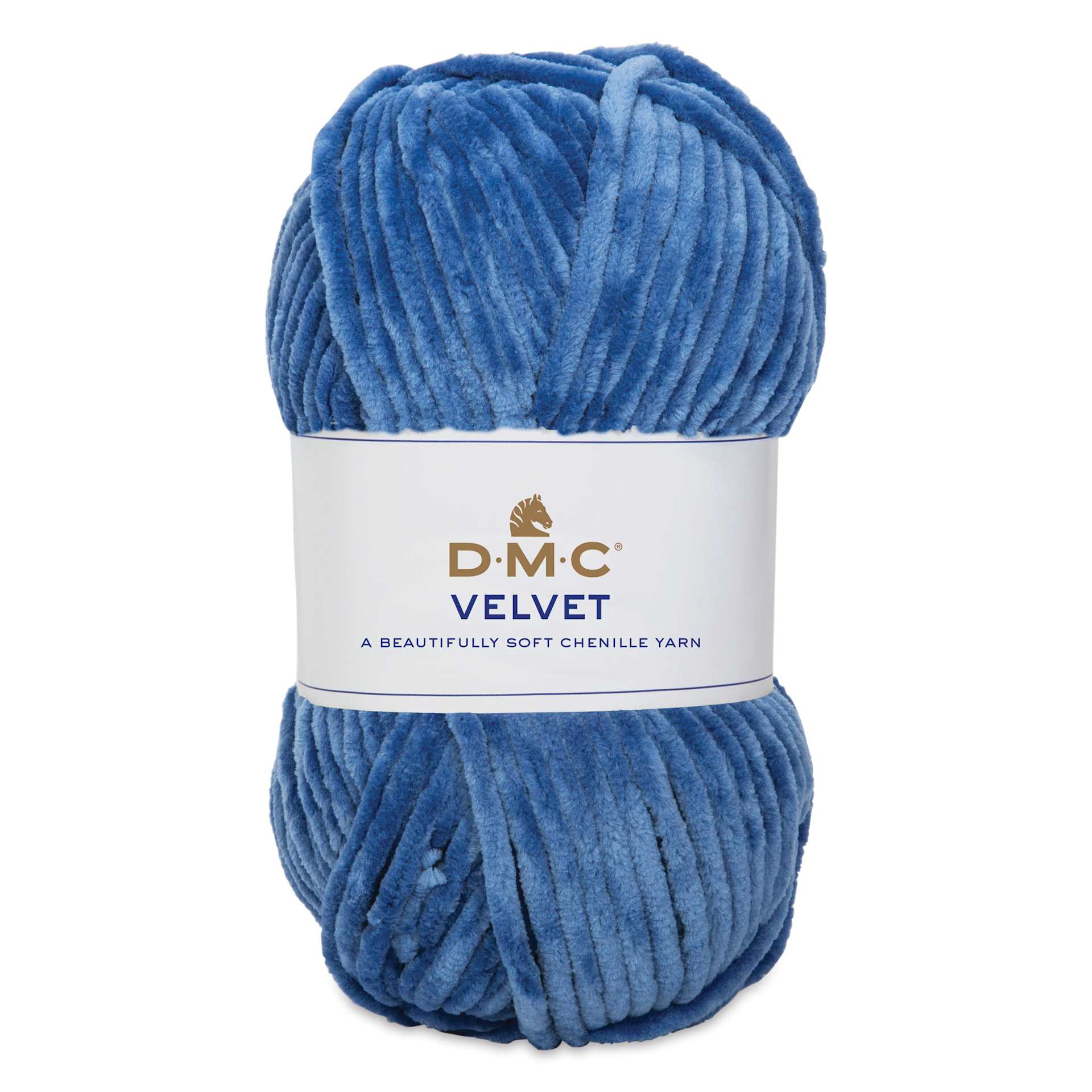 DMC Velvet Yarn - 08 Blue, 109 yards