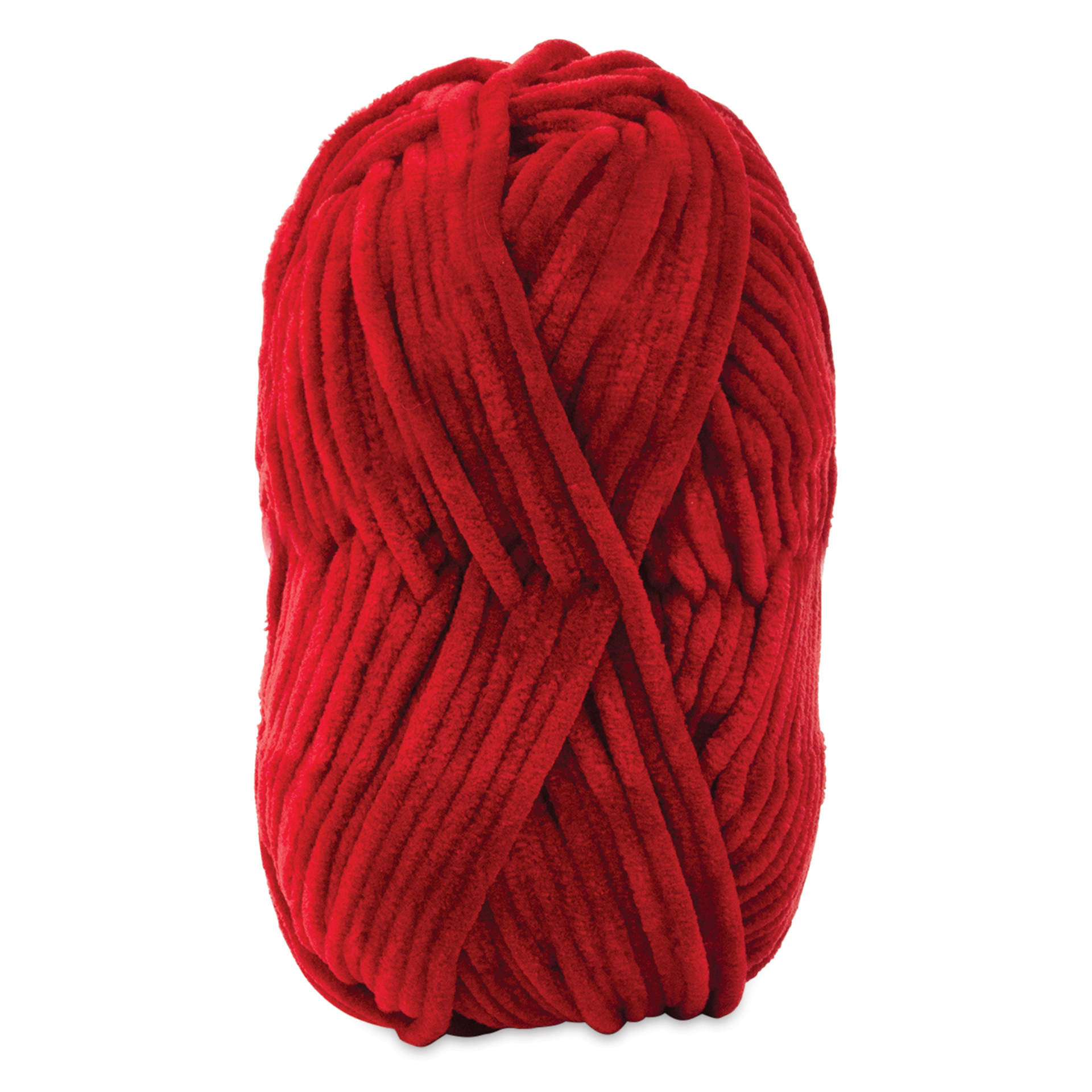 DMC Velvet Yarn - 16 Red, 109 yards without packaging