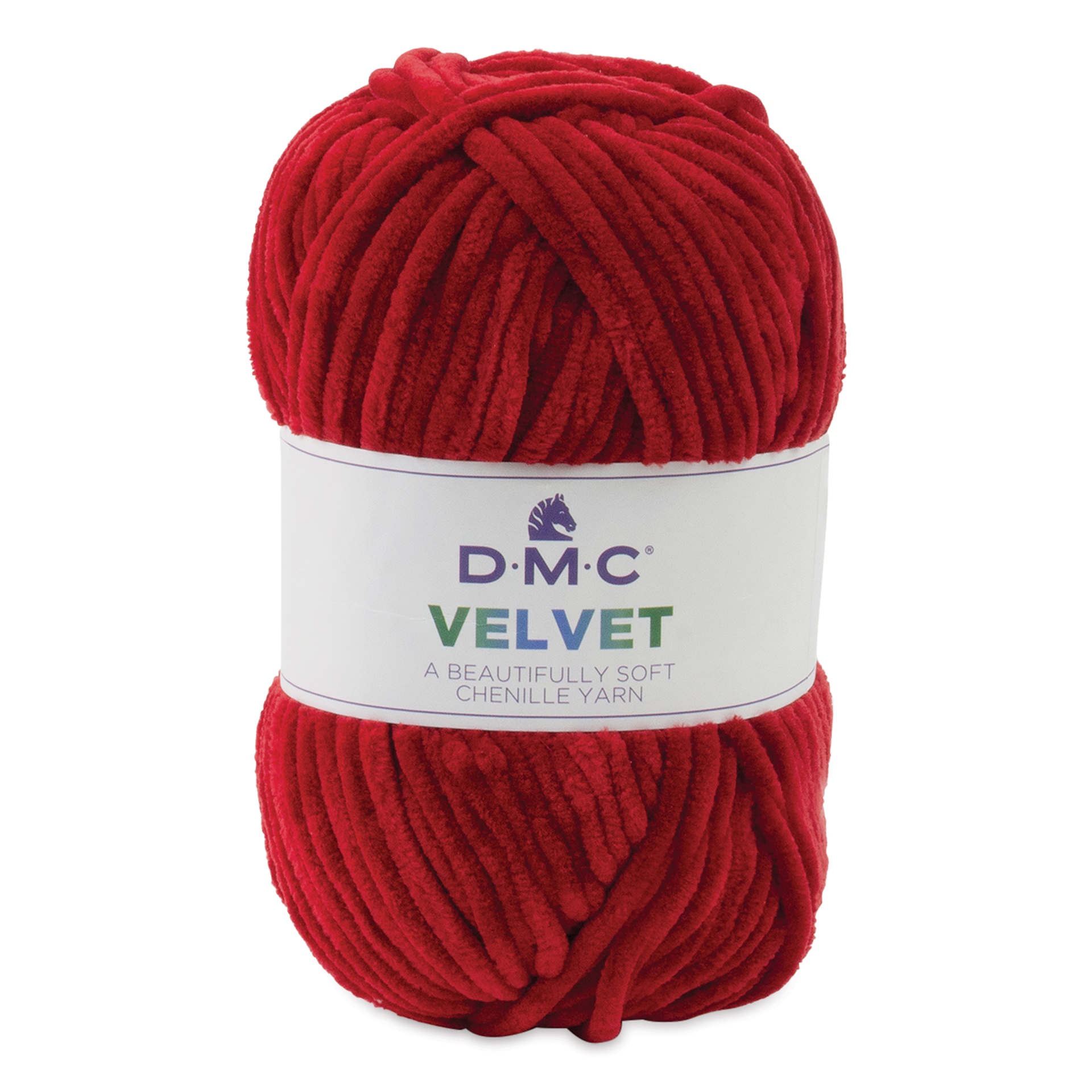 DMC Velvet Yarn - 16 Red, 109 yards