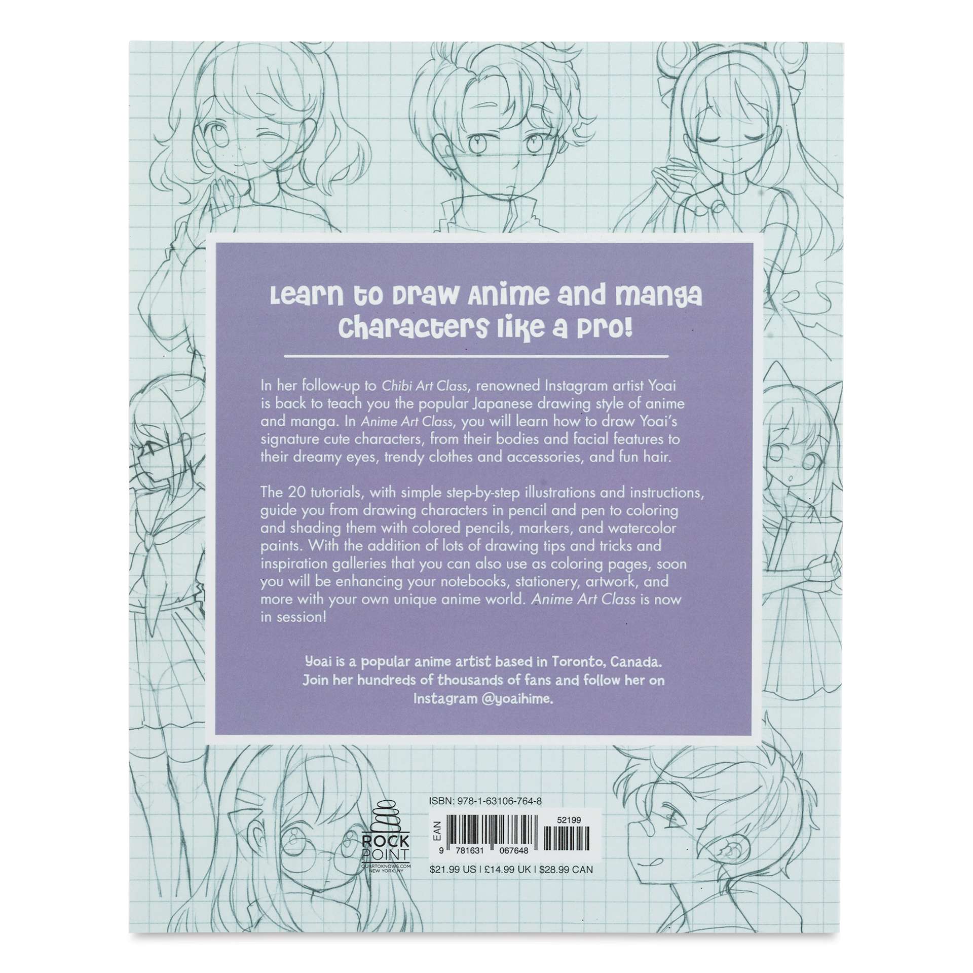 Anime Art Class (back cover)