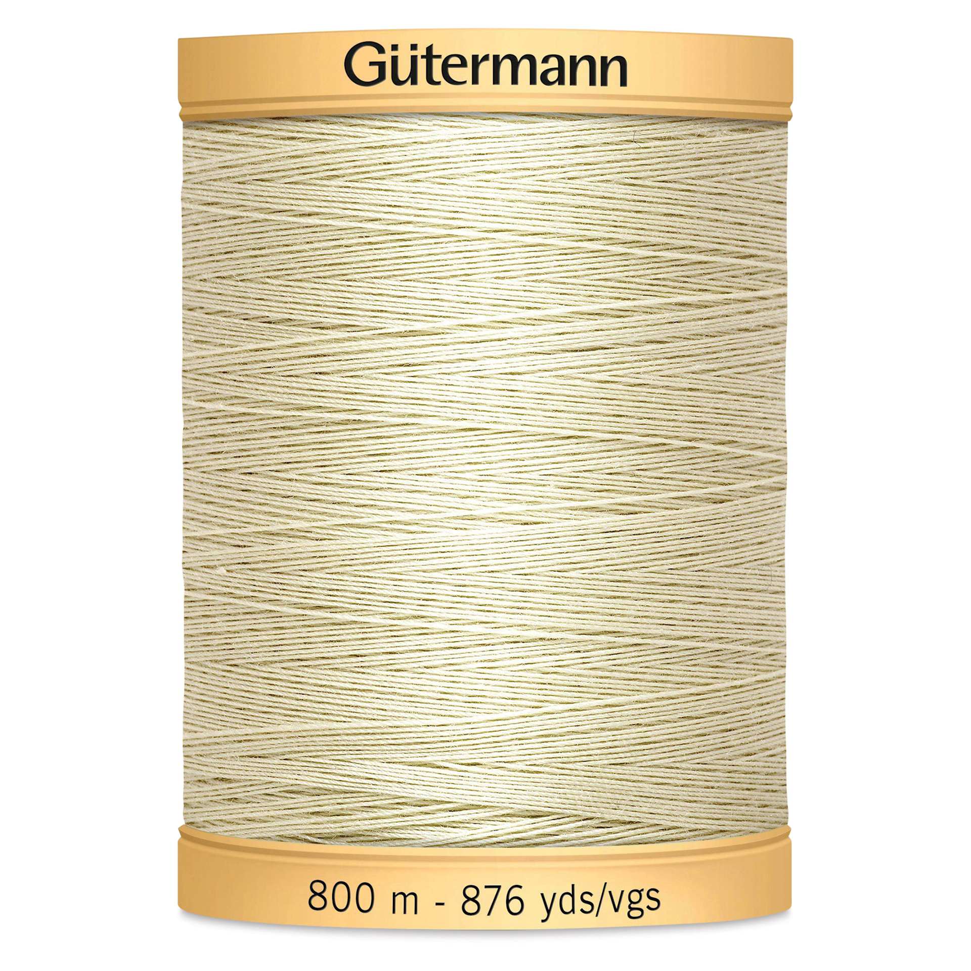 Gutermann Cotton Thread - Cream, 876 yd Spool