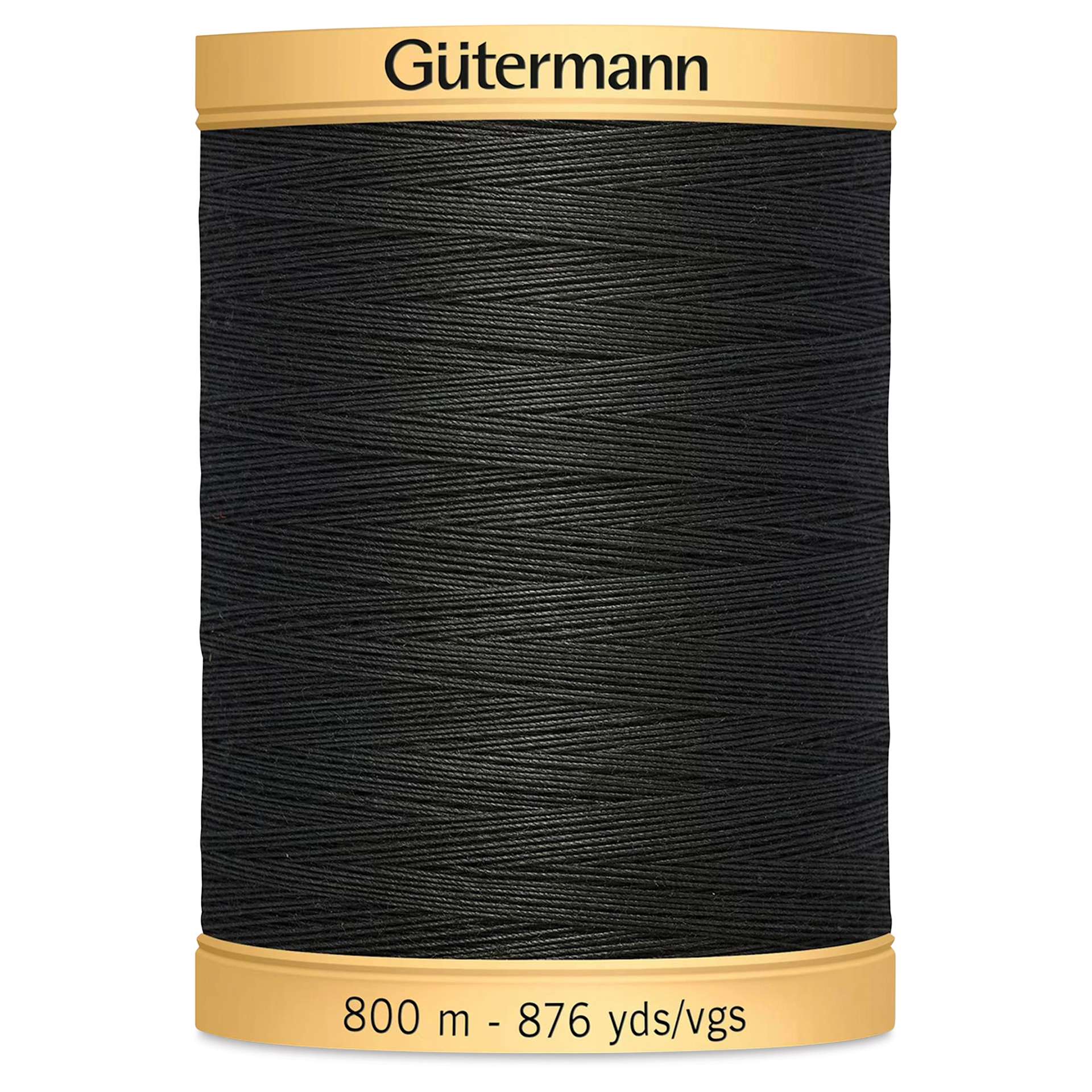 Gutermann Cotton Thread - Iron Gray, 876 yd Spool