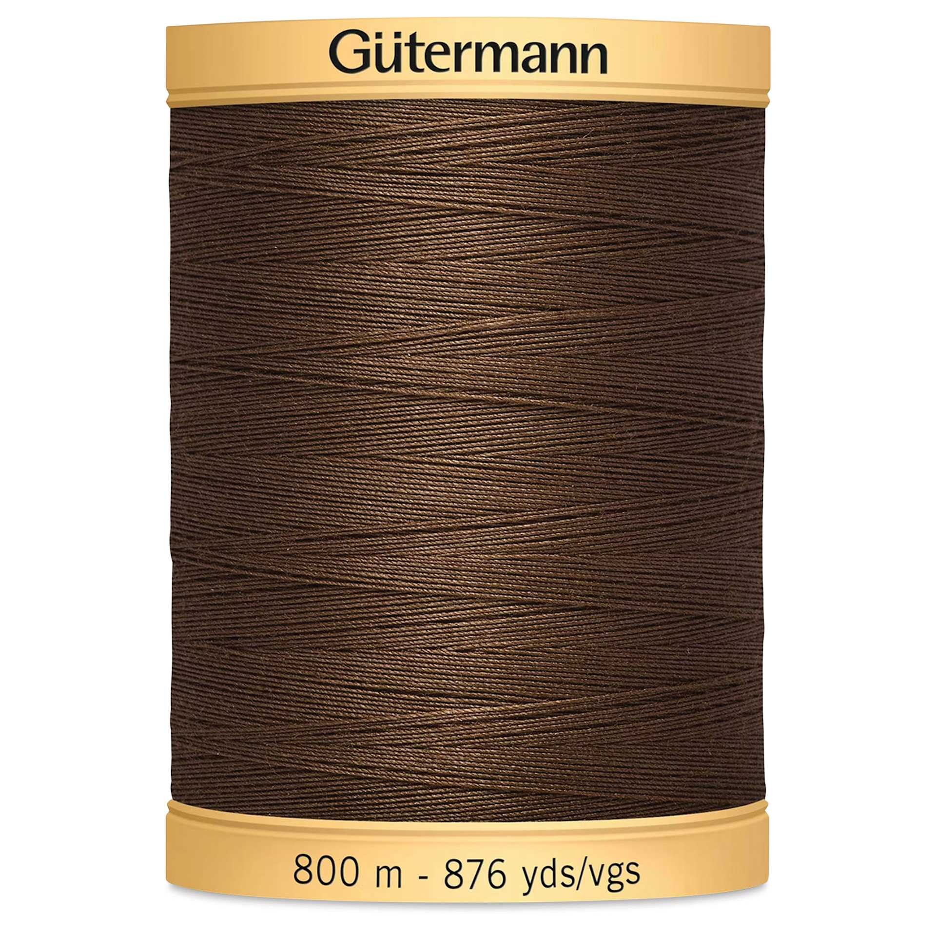 Gutermann Cotton Thread - Bark Brown, 876 yd Spool