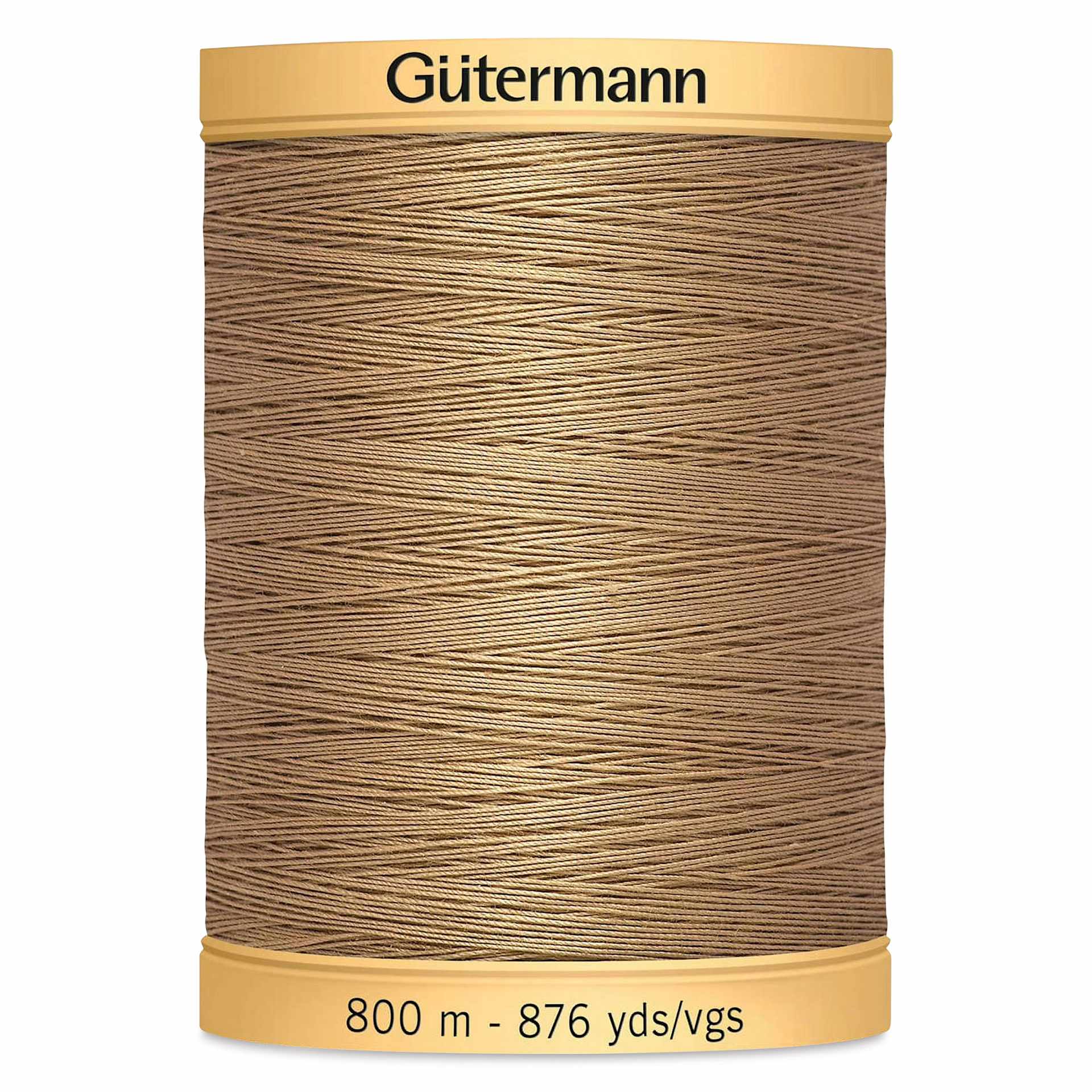 Gutermann Natural Cotton 50 Sewing Thread - Taupe, 876 yd Spool