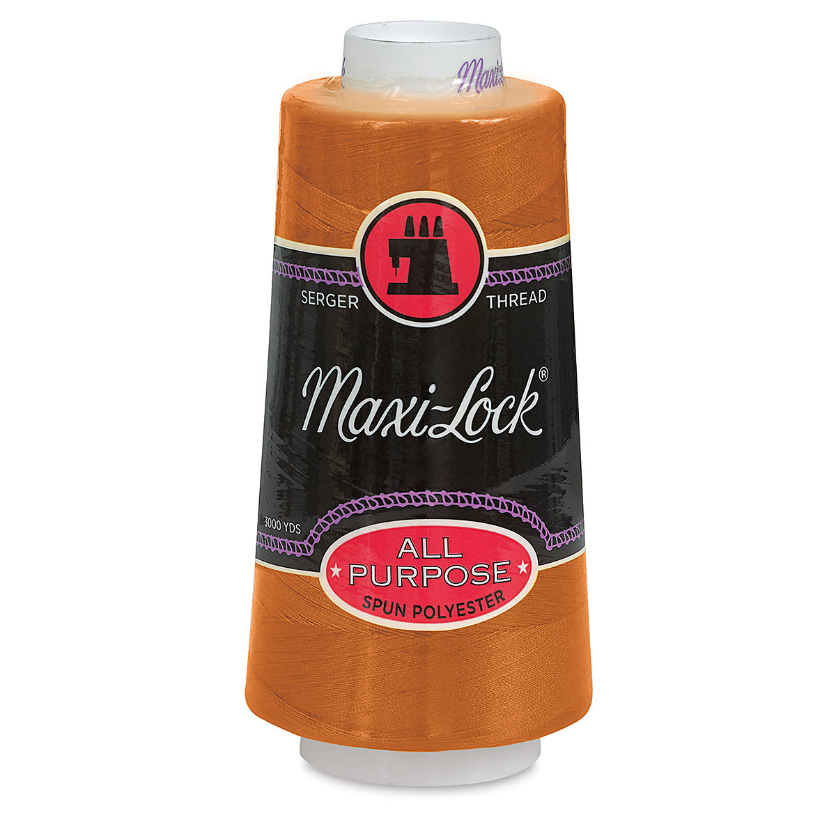 Maxi-Lock Thread - Brown, 3000 yd Spool