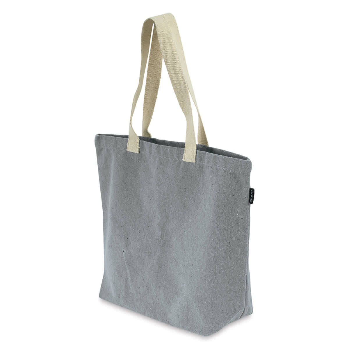 Harvest Import Recycled Canvas Tote - 15''H × 18''W × 5-3/4''D (Side of bag shown)