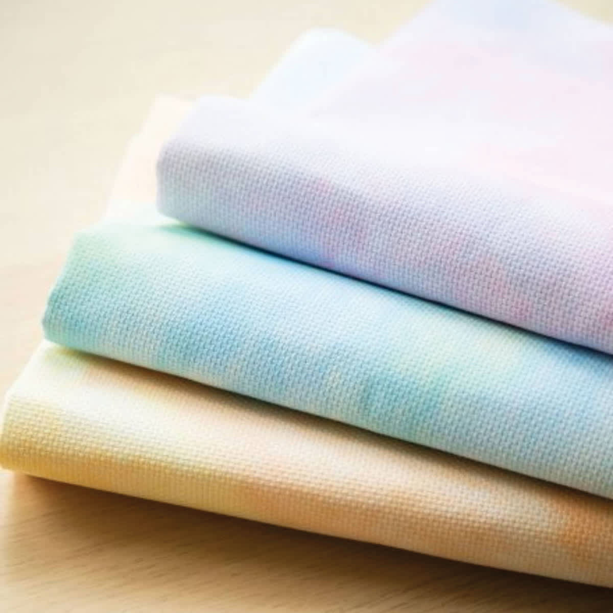 DMC Charles Craft Aida Fabrics (Shown folded)