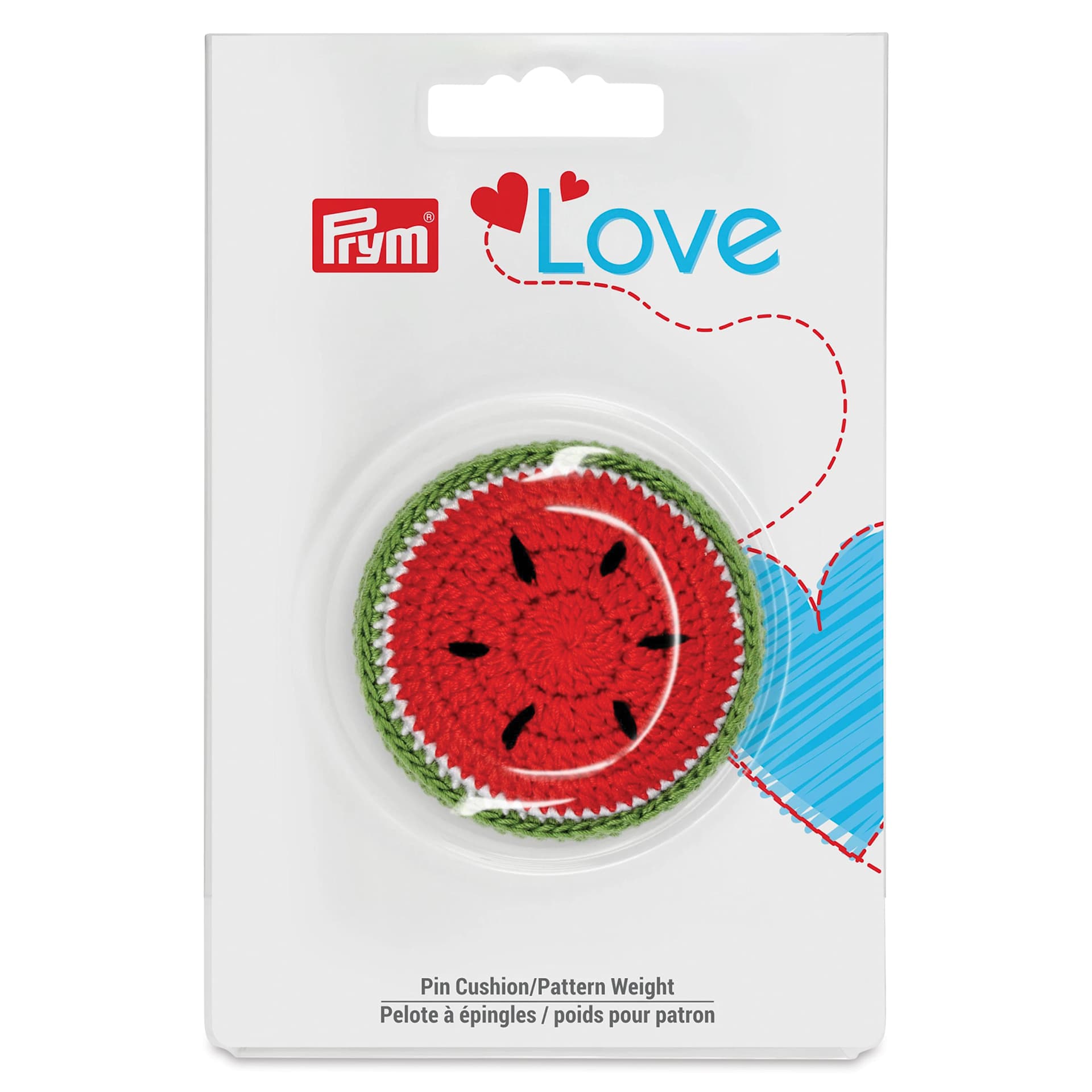 Prym Love Fruit Pin Cushion Pattern Weight - Melon, 0.8 oz (In package)