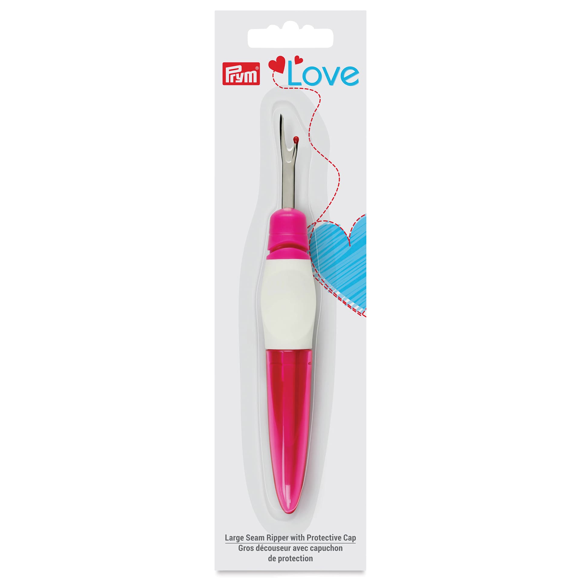 Prym Love Seam Rippers - Large, 6" x 3/4" (In package)
