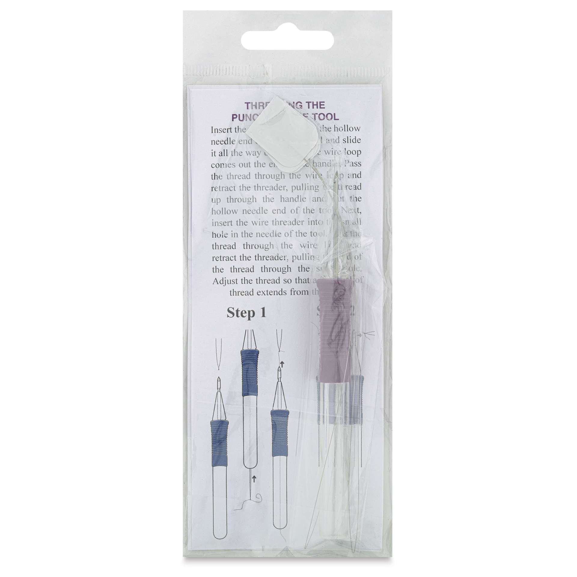 Design Works Punch Needle, back of the packaging