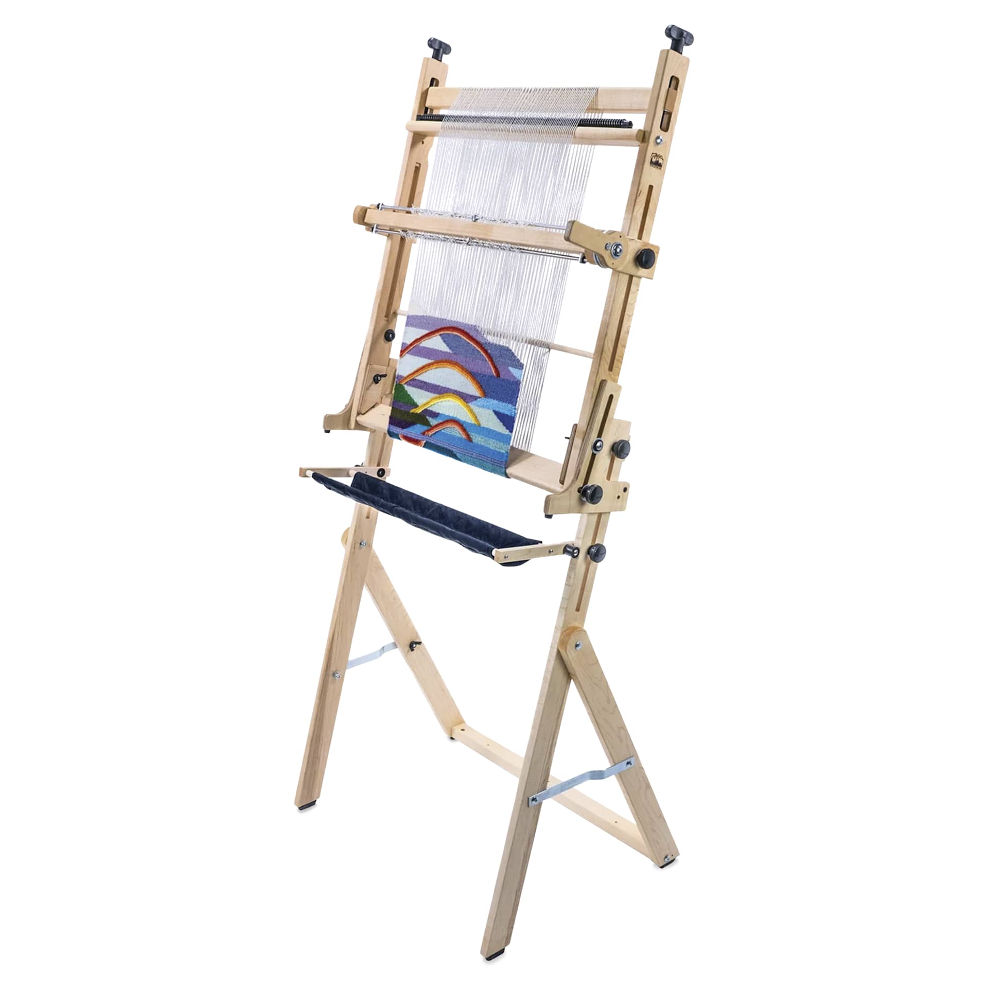 Schacht Arras Tapestry Loom Stand - in use (loom not included)