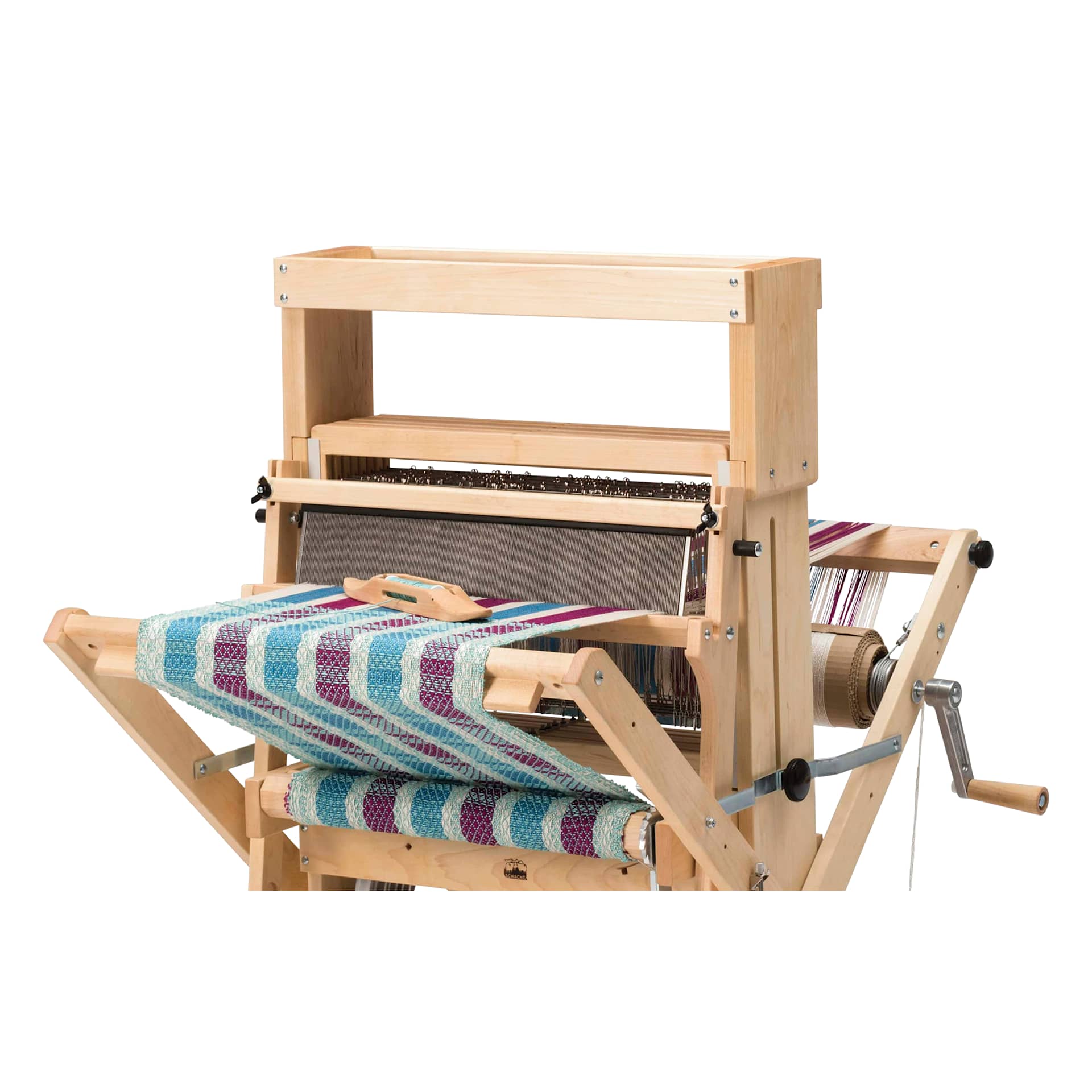 Schacht Wolf Loom High Castle Tray, close up (loom not included)
