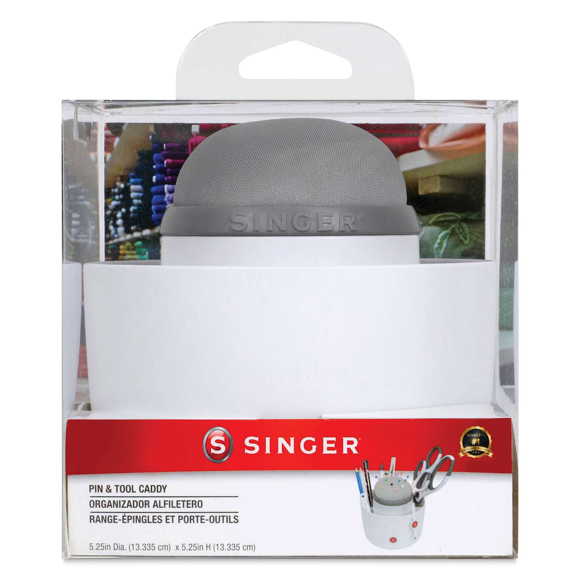 Singer Pin and Sewing Tool Organizer Caddy, front of the pacakging
