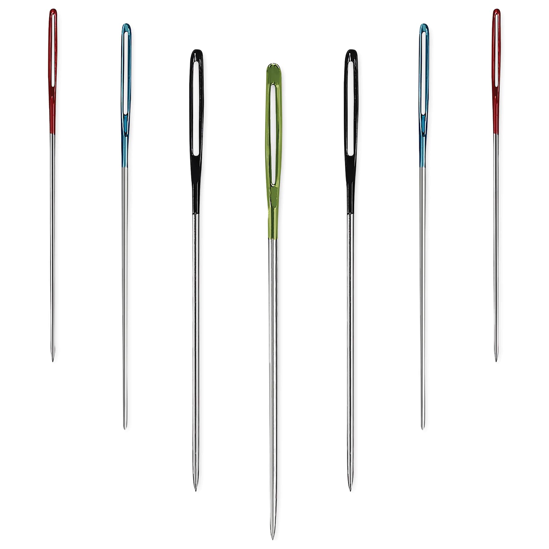 Singer Chenille Needle Set, close-up of each needle