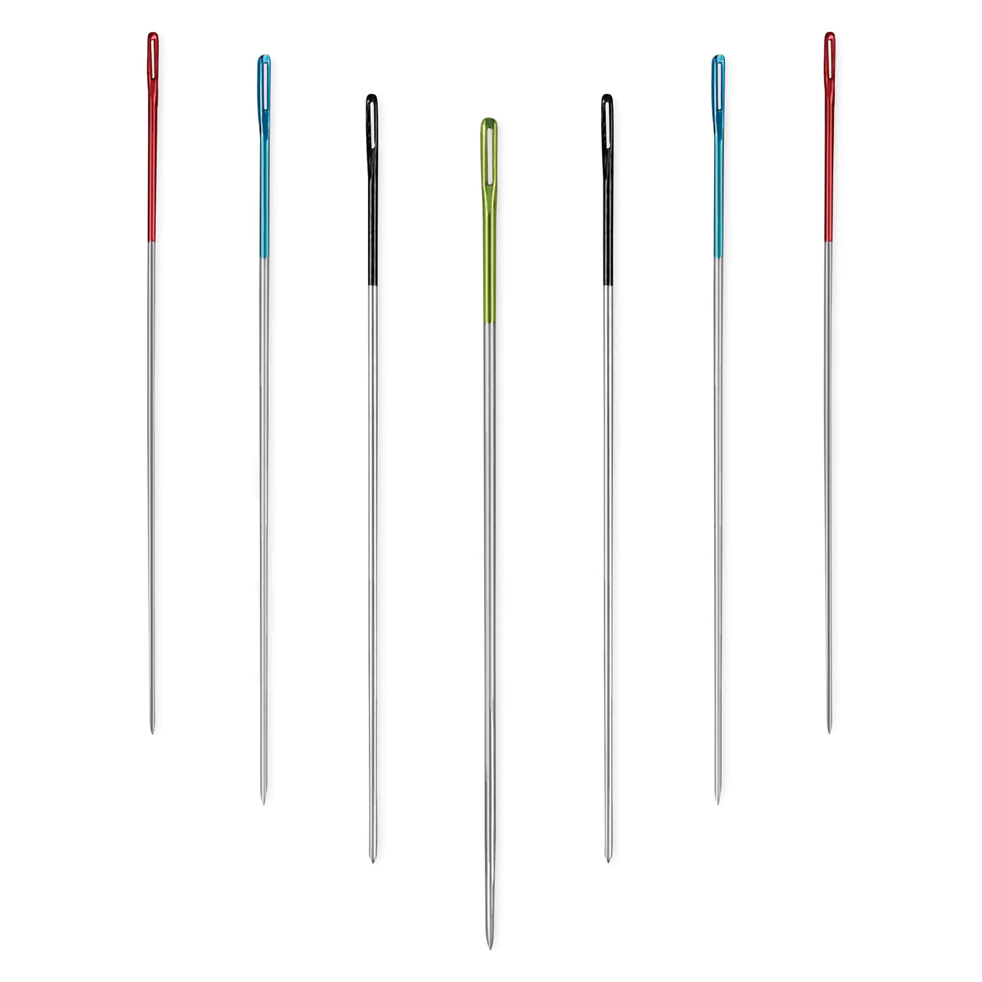 Singer Crewel Needle Set, close-up of each needle