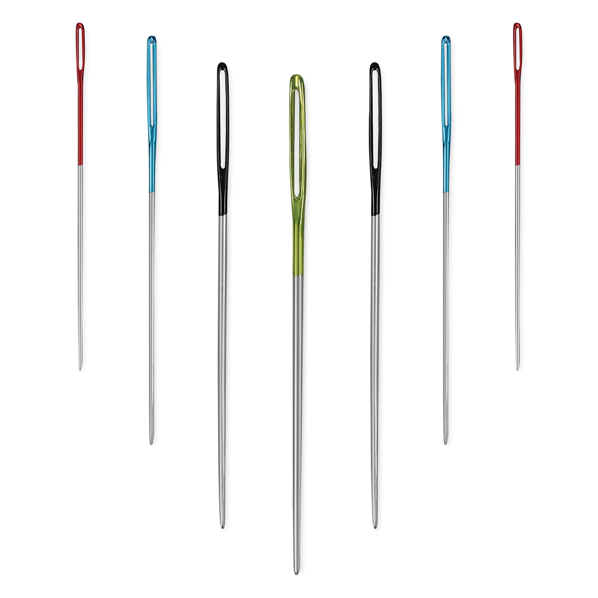 Singer Tapestry Needle Set, close-up of each needle