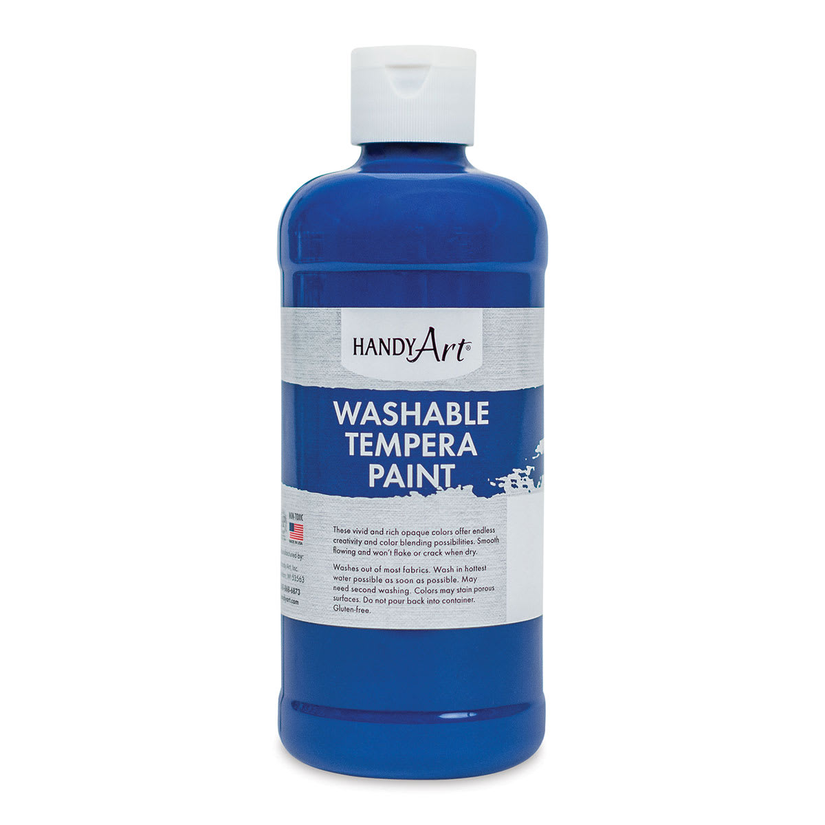 Handy Art Washable Paint - Blue, 16 oz