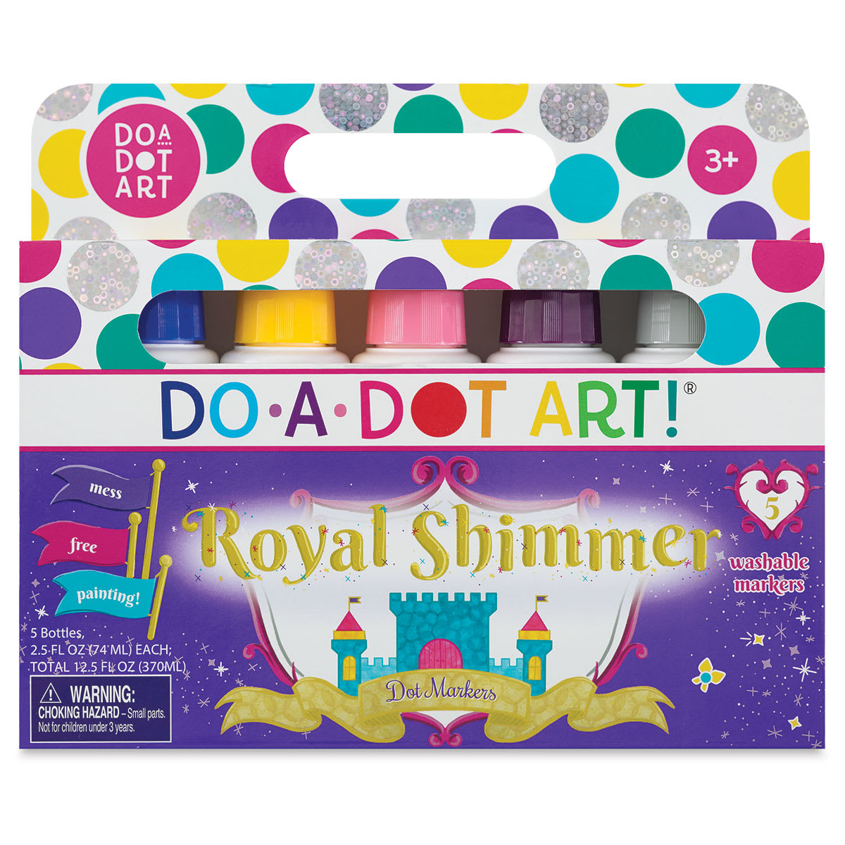 Do-a-Dot Art Markers - Royal Shimmer Colors, Outside of Packaging