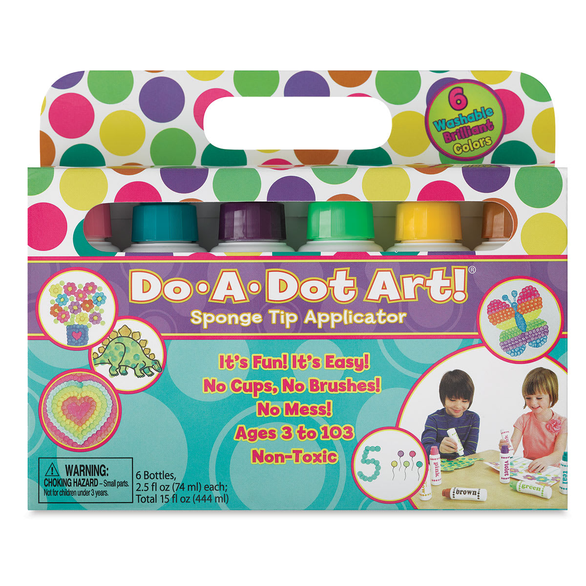 Do-a-Dot Art Markers - Brilliant Colors, Outside of Packaging