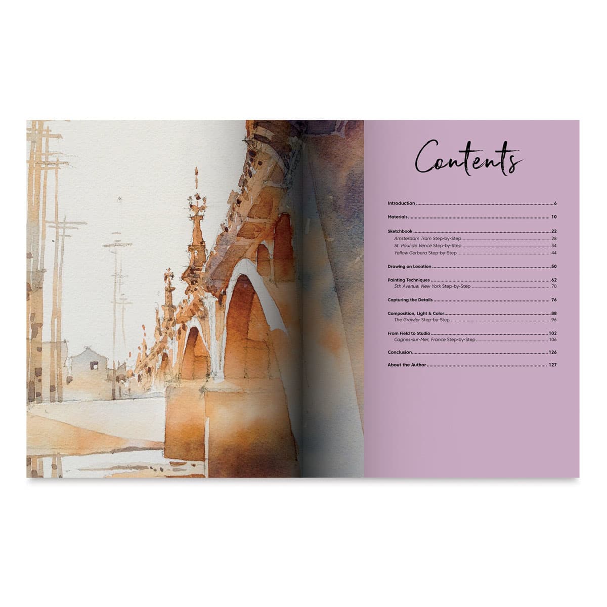 En Plein Air: Light & Color (Contents page)