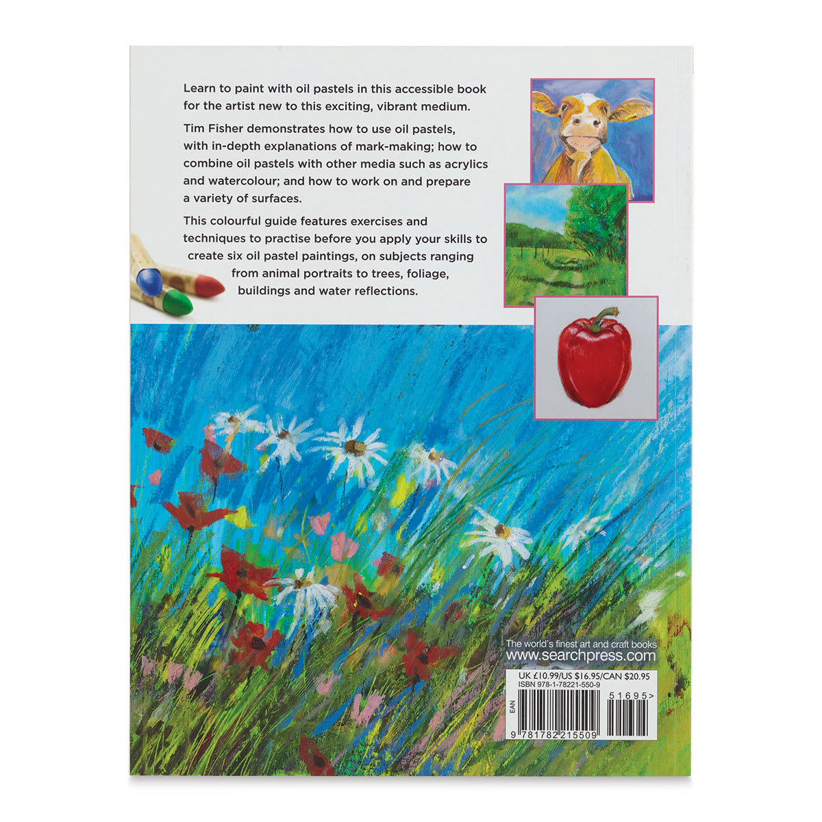 Beginner's Guide to Painting with Oil Pastels, Back Cover