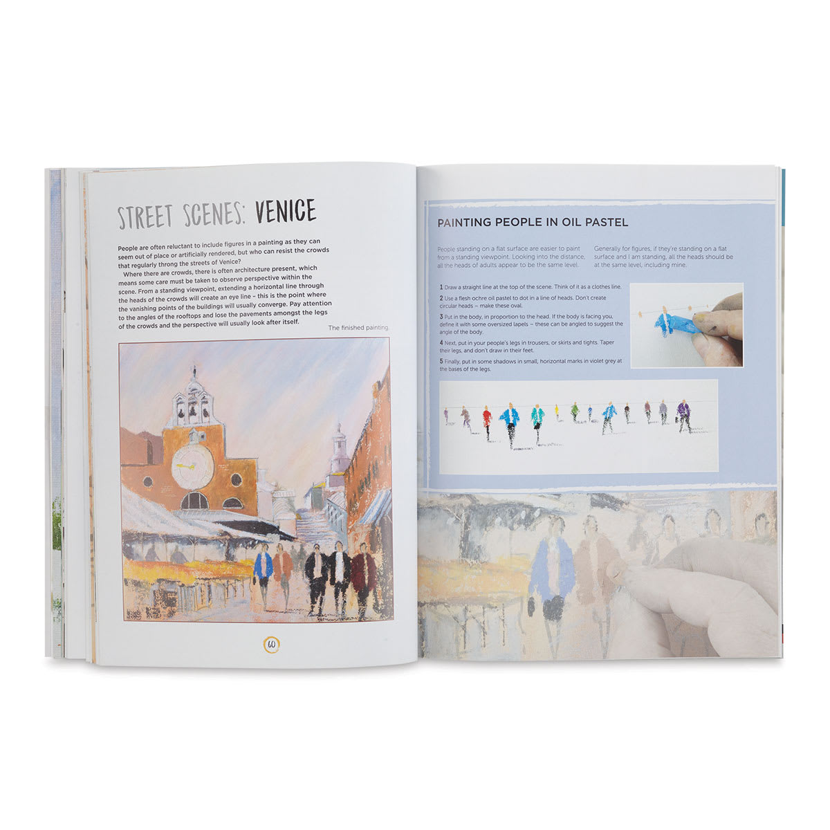 Beginner's Guide to Painting with Oil Pastels, Inside Book