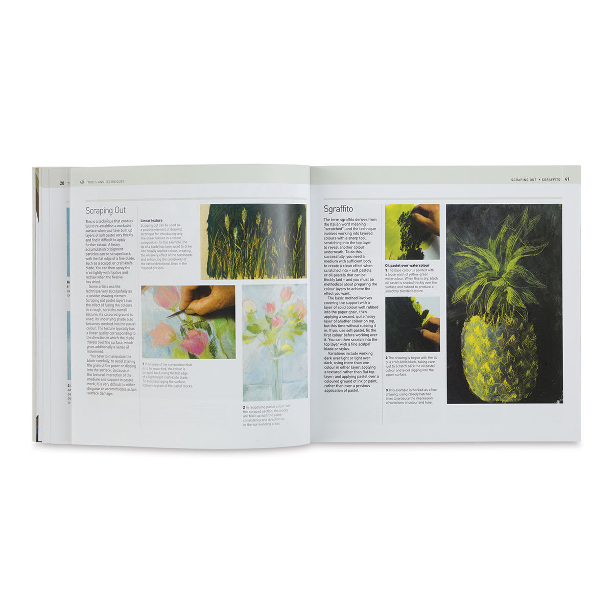 The Encyclopedia of Pastel Techniques, Page of Book