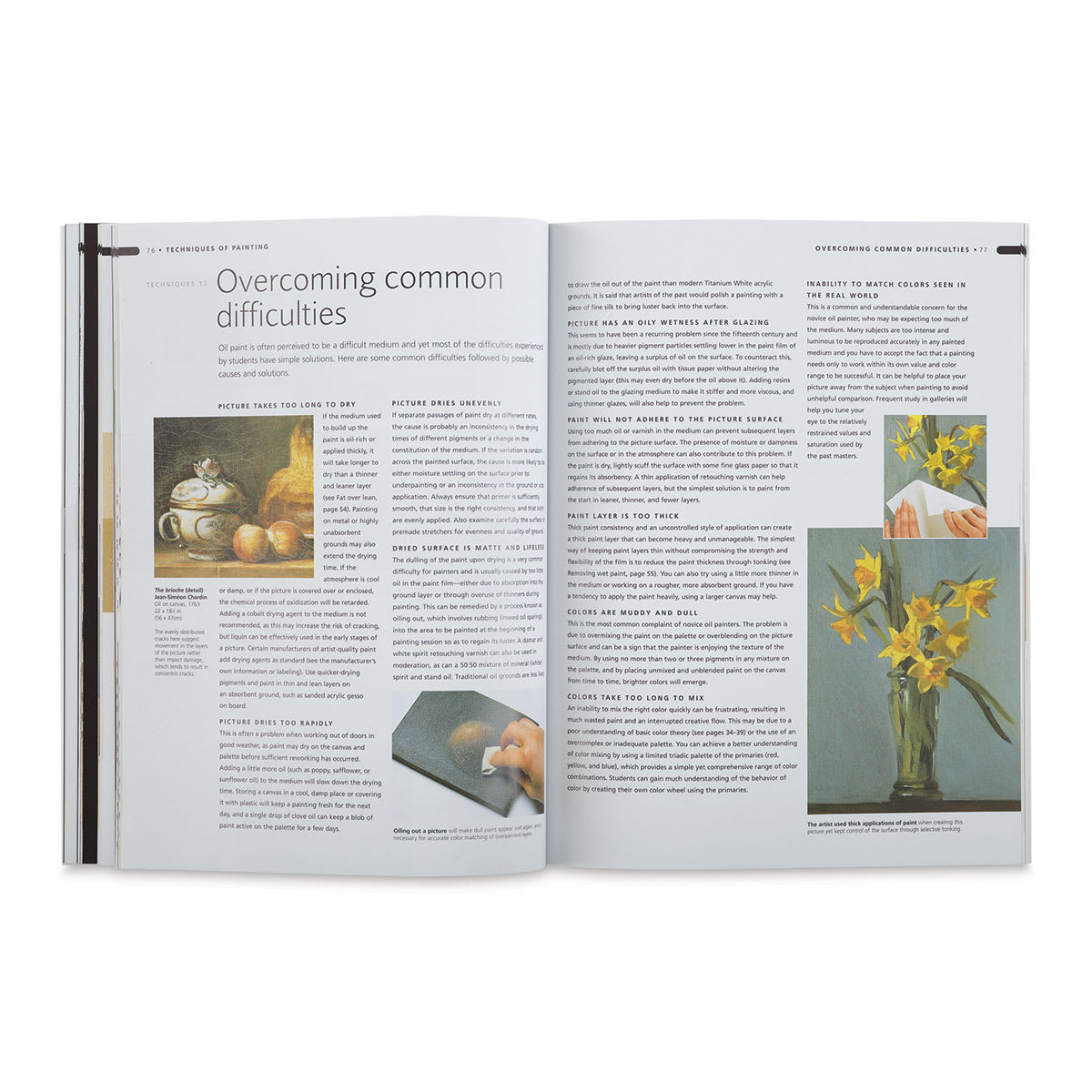 The Complete Oil Painter, Inside Book