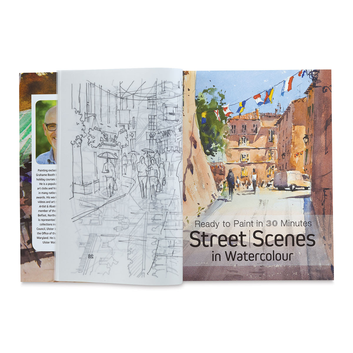 Ready to Paint in 30 Minutes: Street Scenes in Watercolour, Book Page