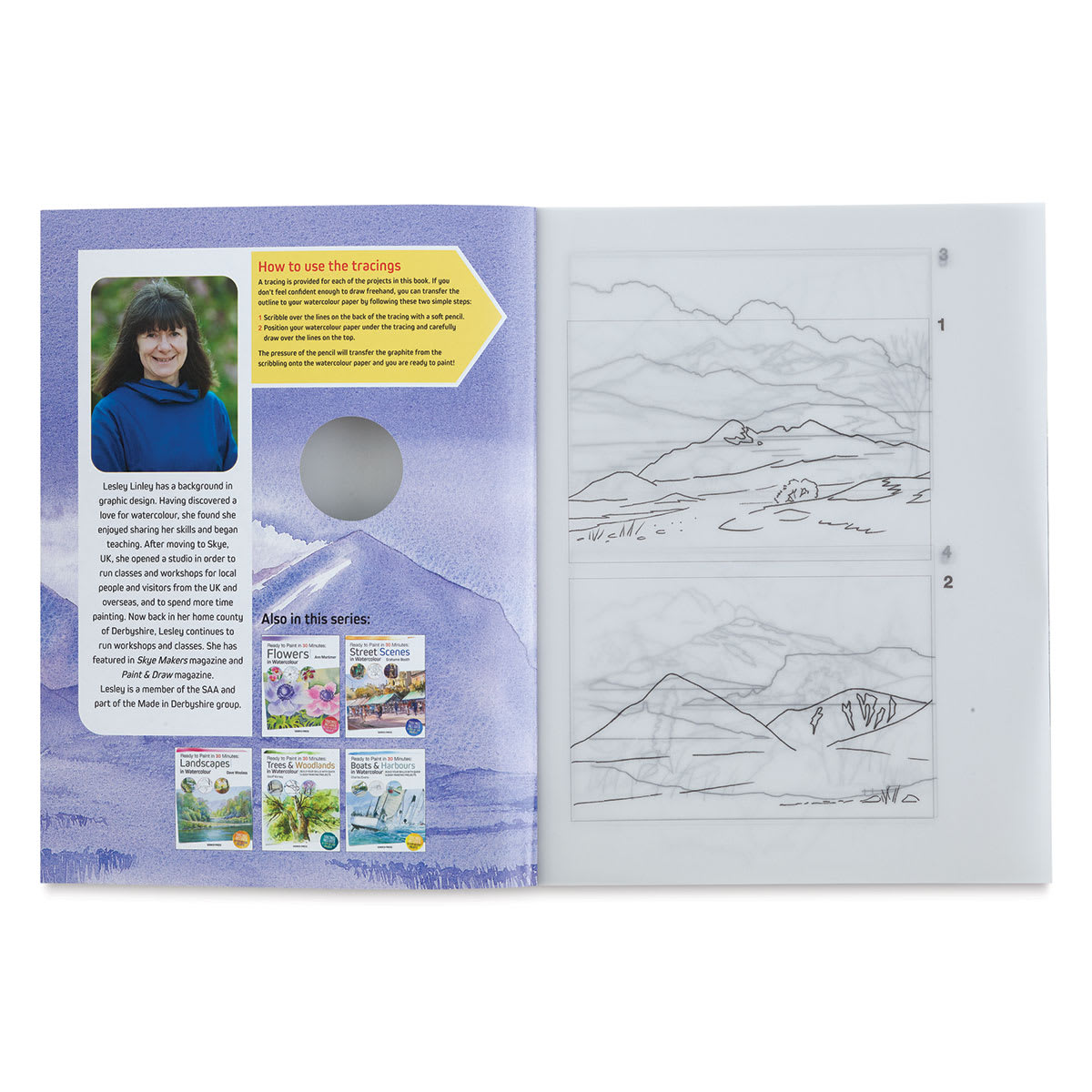 Ready to Paint in 30 Minutes: Mountain Scenes in Watercolour, Page